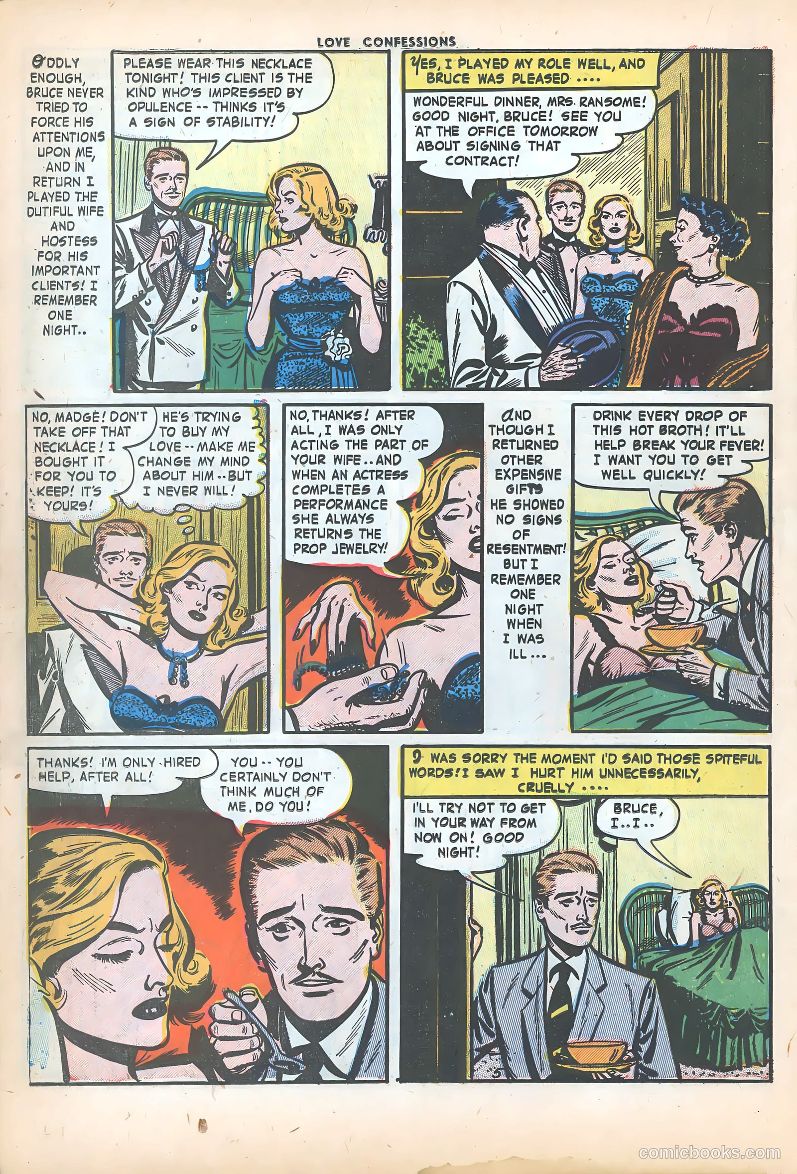 Love Confessions #32 (1953) — page 23 of 37