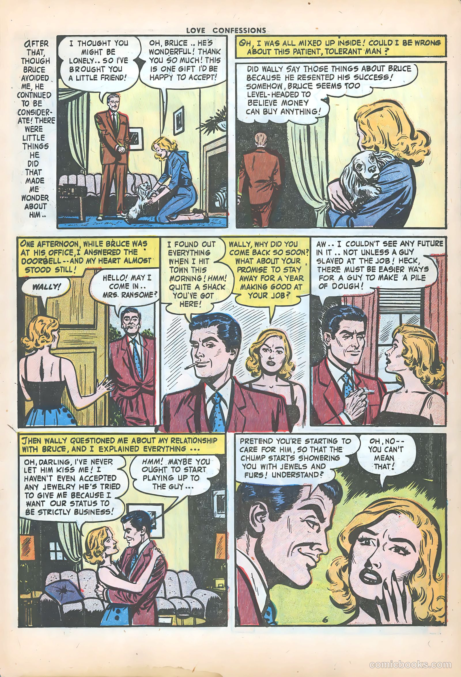 Love Confessions #32 (1953) — page 24 of 37