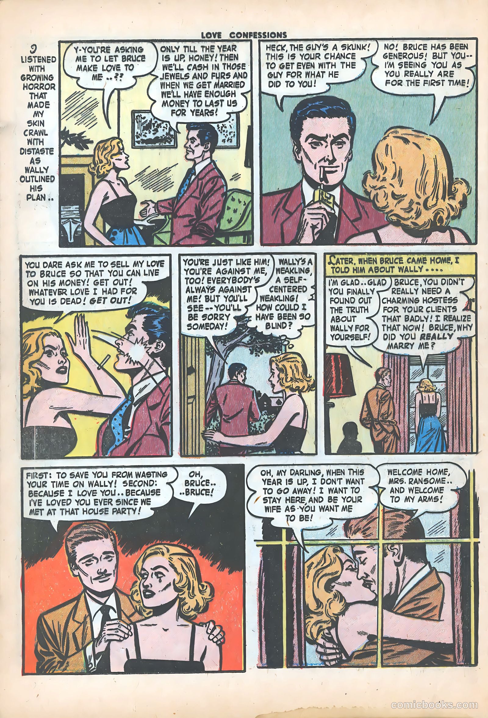 Love Confessions #32 (1953) — page 25 of 37