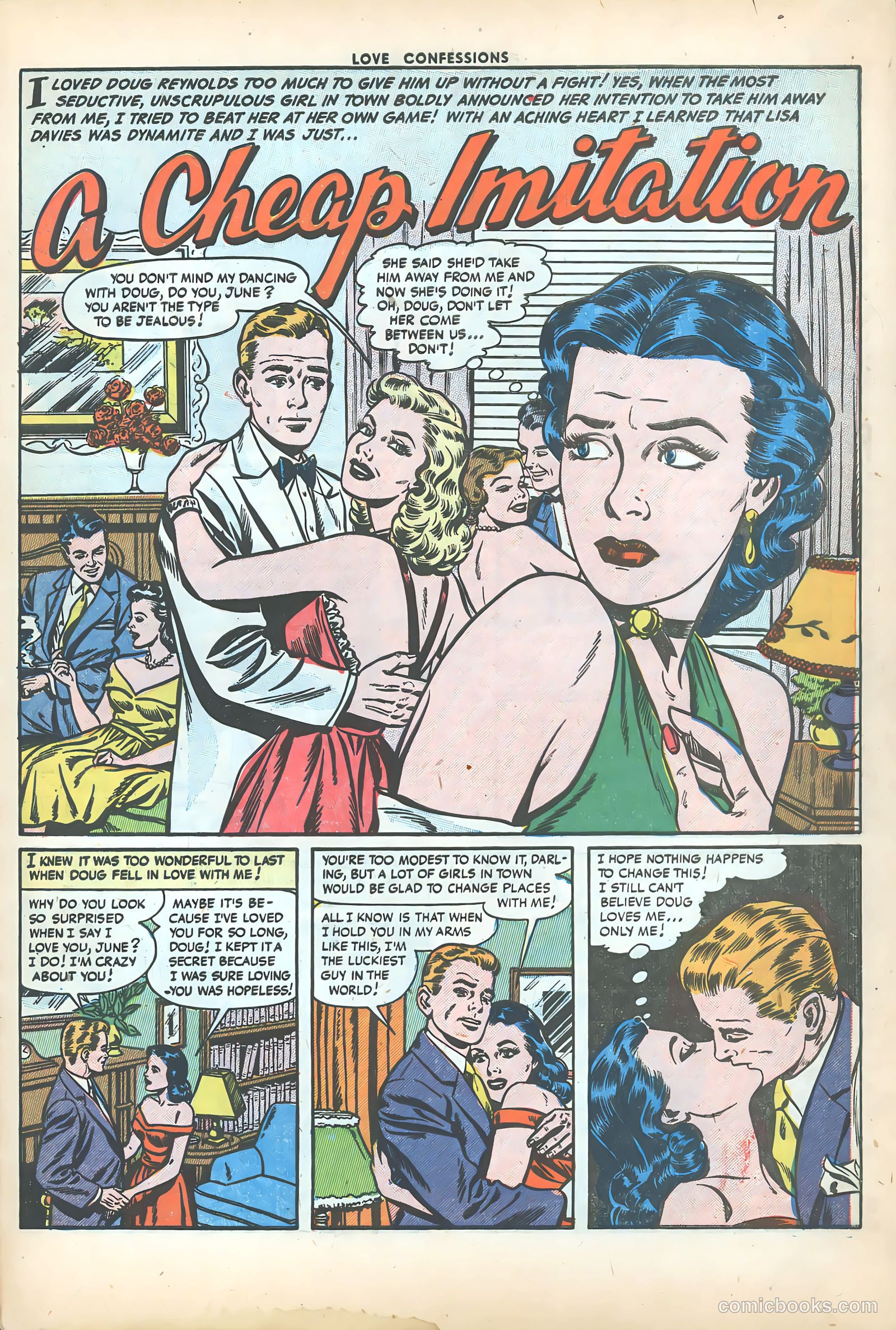 Love Confessions #32 (1953) — page 28 of 37