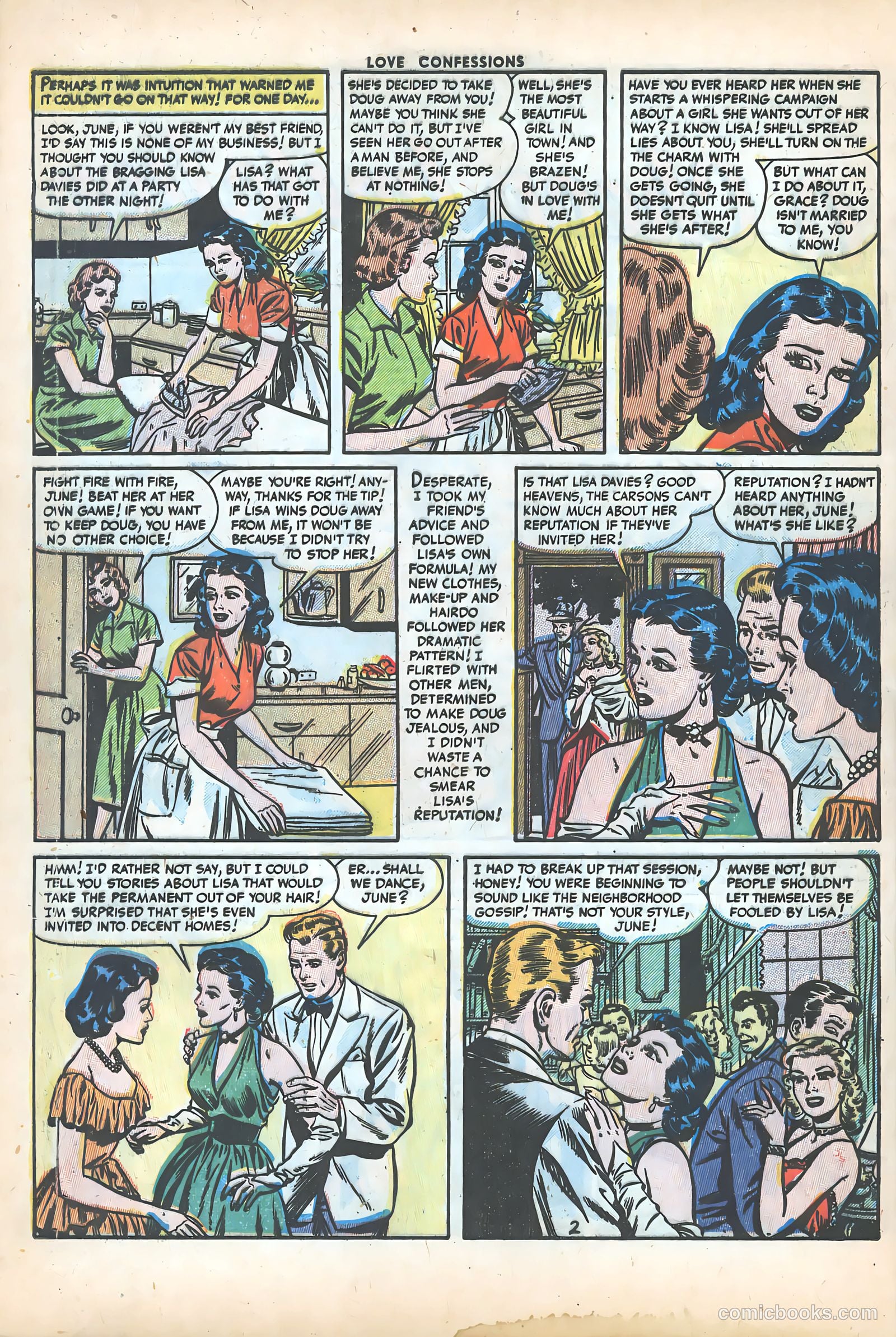 Love Confessions #32 (1953) — page 29 of 37