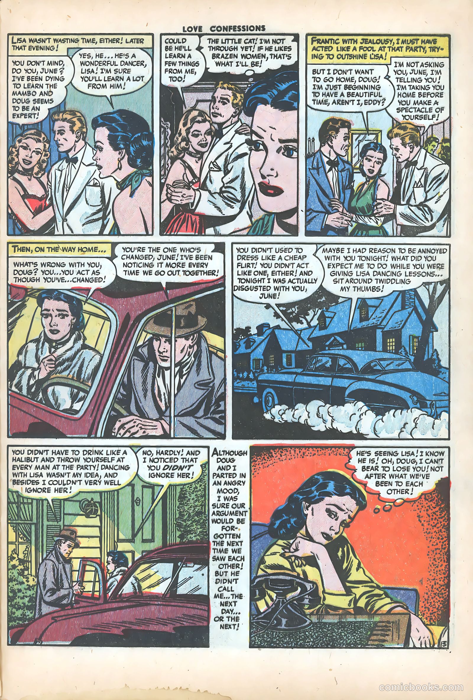 Love Confessions #32 (1953) — page 30 of 37