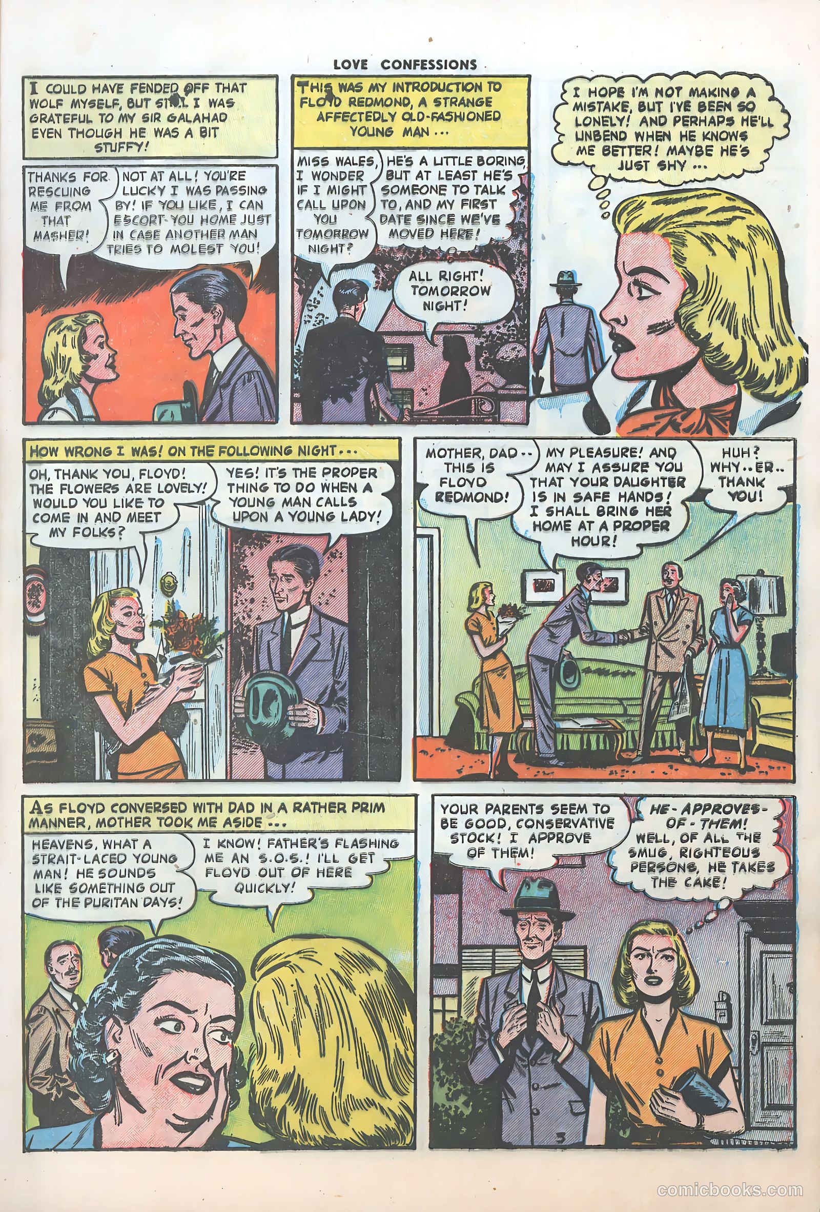 Love Confessions #33 (1953) — page 5 of 36