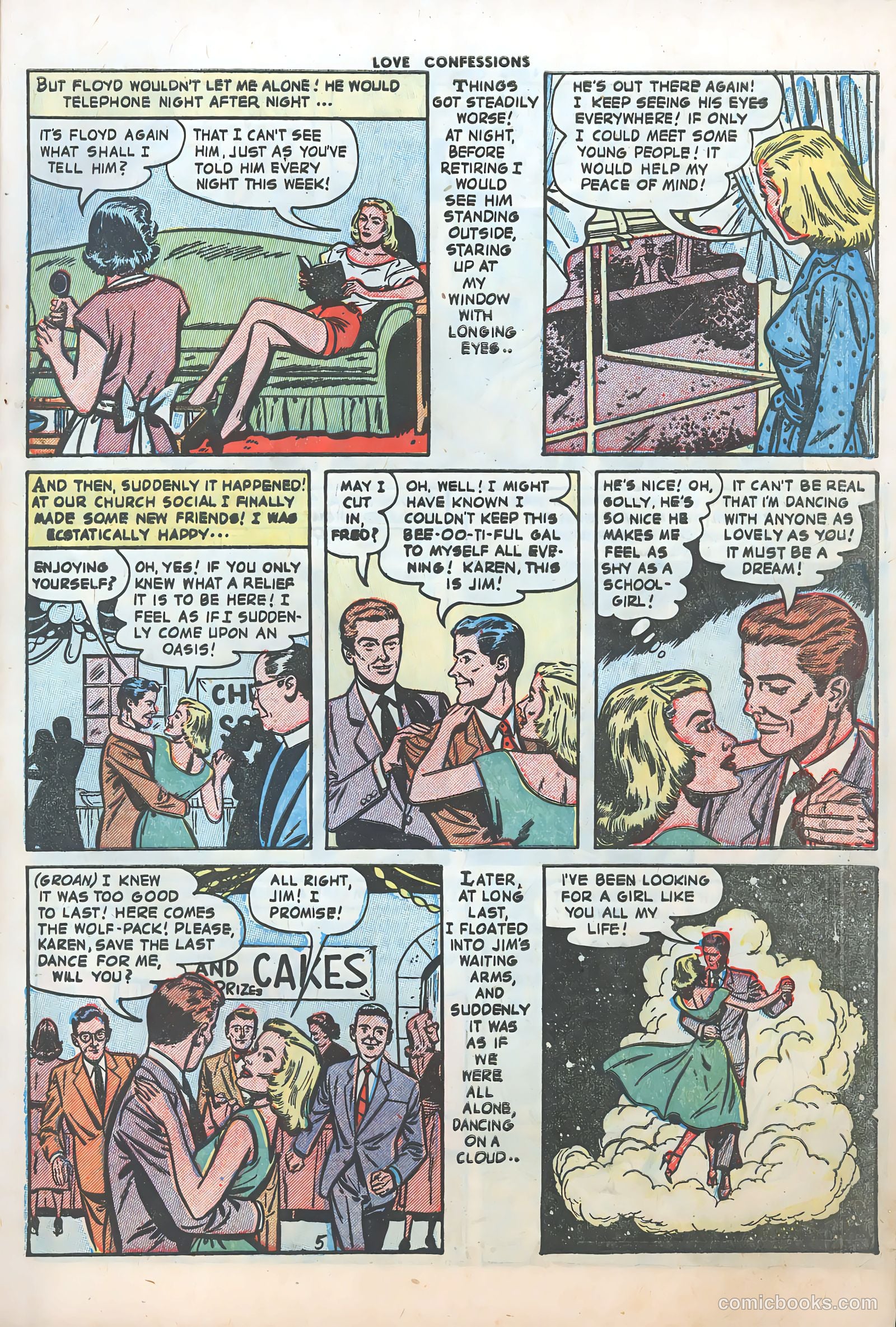 Love Confessions #33 (1953) — page 7 of 36