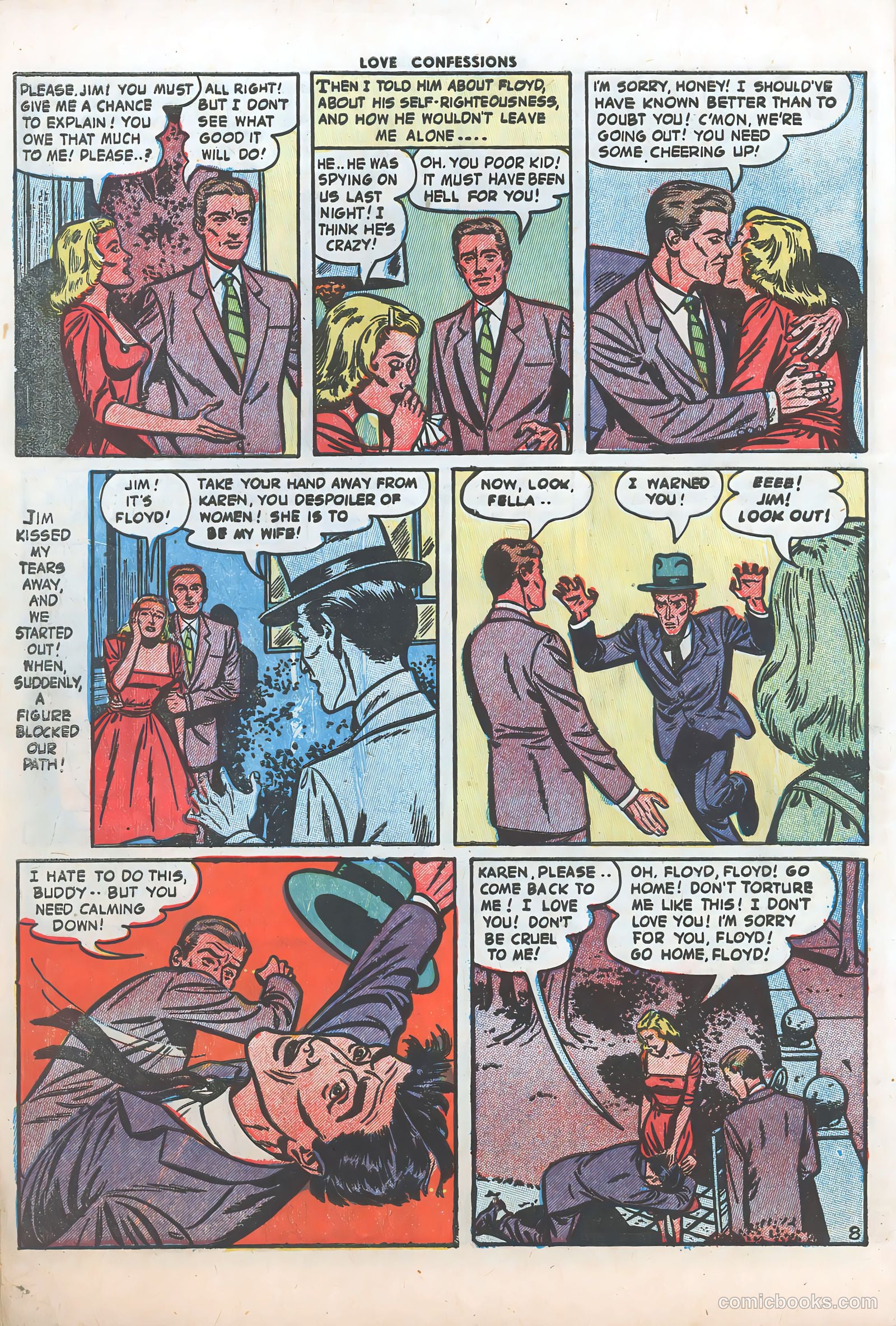 Love Confessions #33 (1953) — page 10 of 36