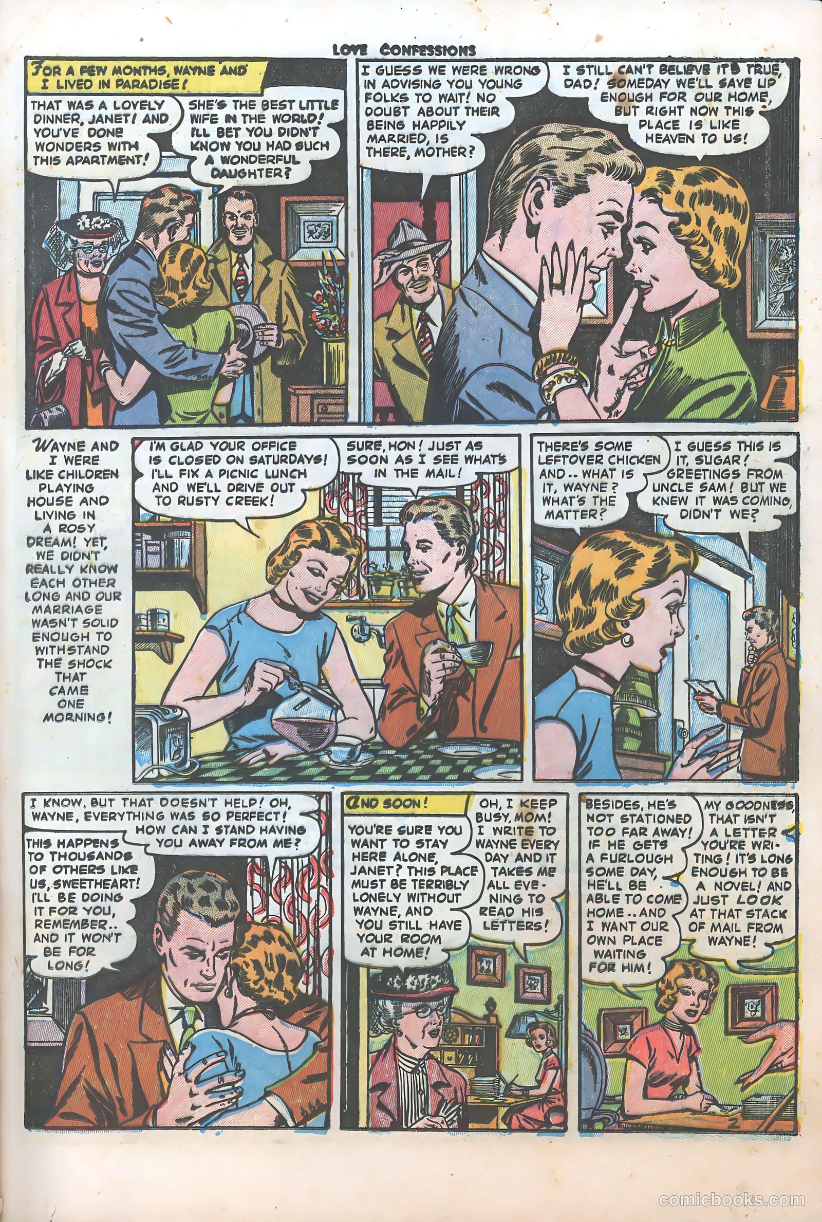 Love Confessions #33 (1953) — page 13 of 36