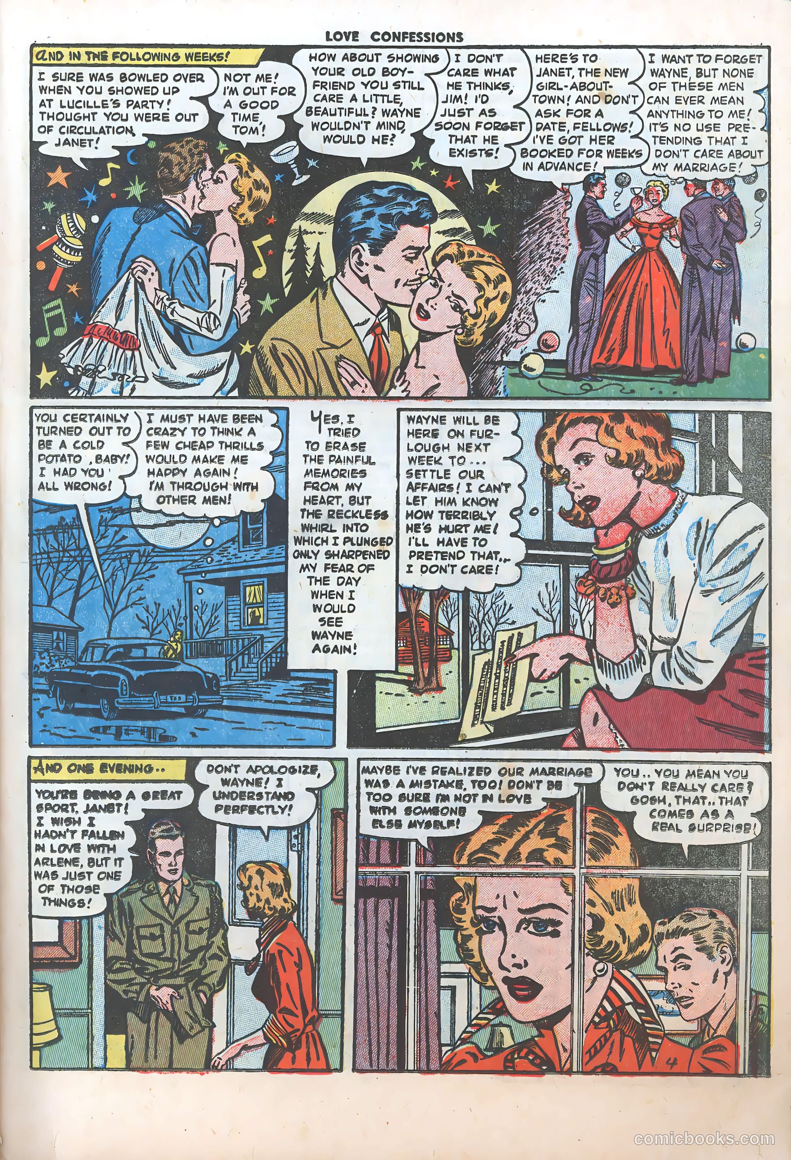 Love Confessions #33 (1953) — page 15 of 36