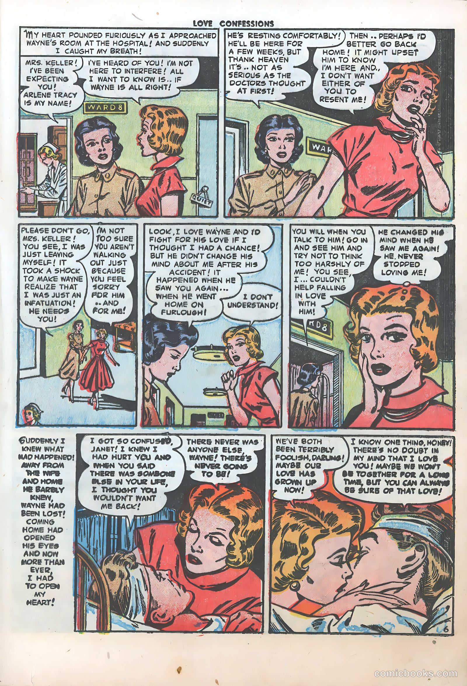 Love Confessions #33 (1953) — page 17 of 36