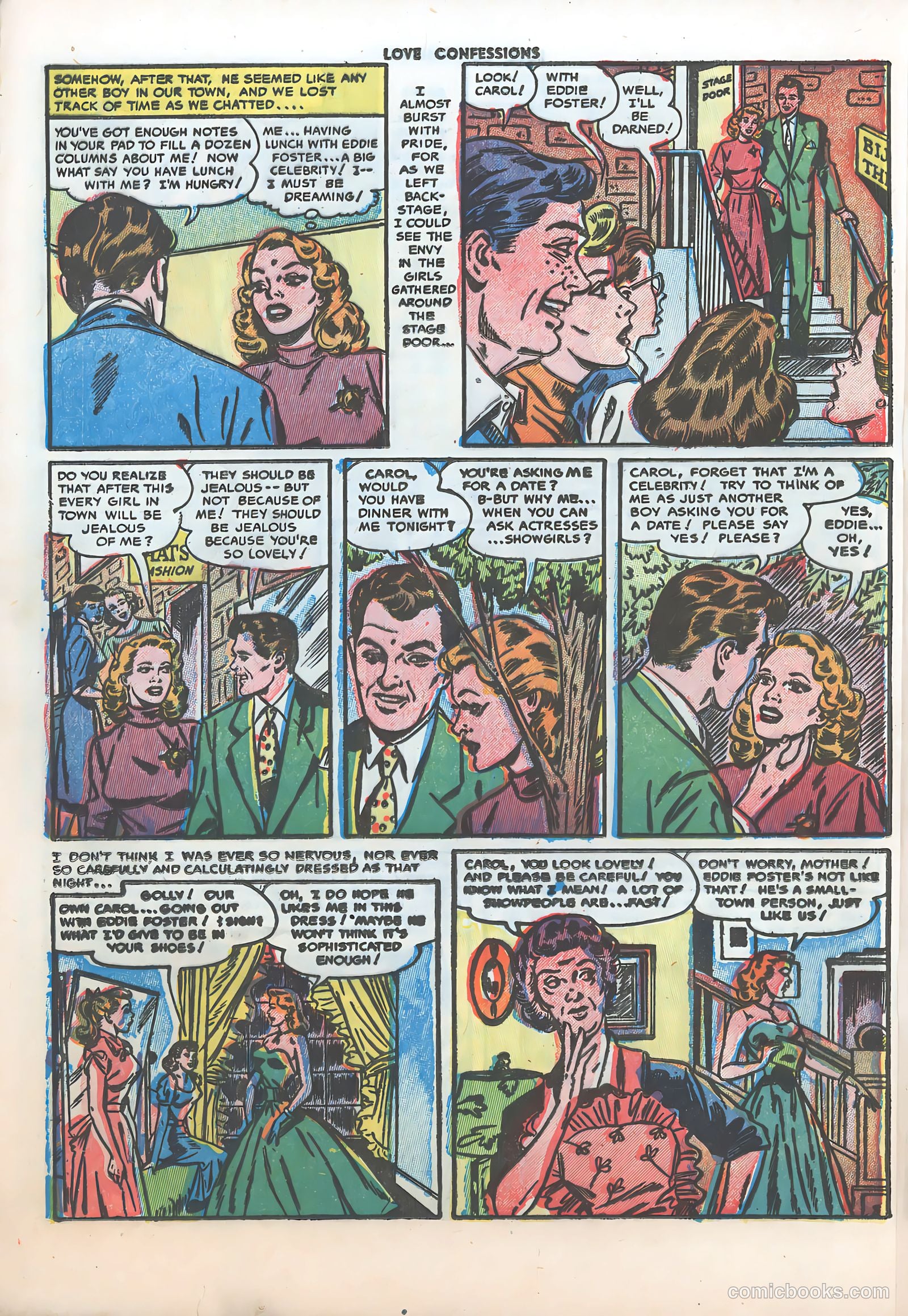 Love Confessions #33 (1953) — page 20 of 36