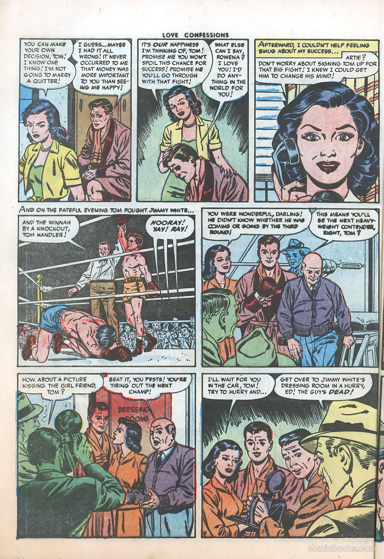 Love Confessions #33 (1953) — page 30 of 36