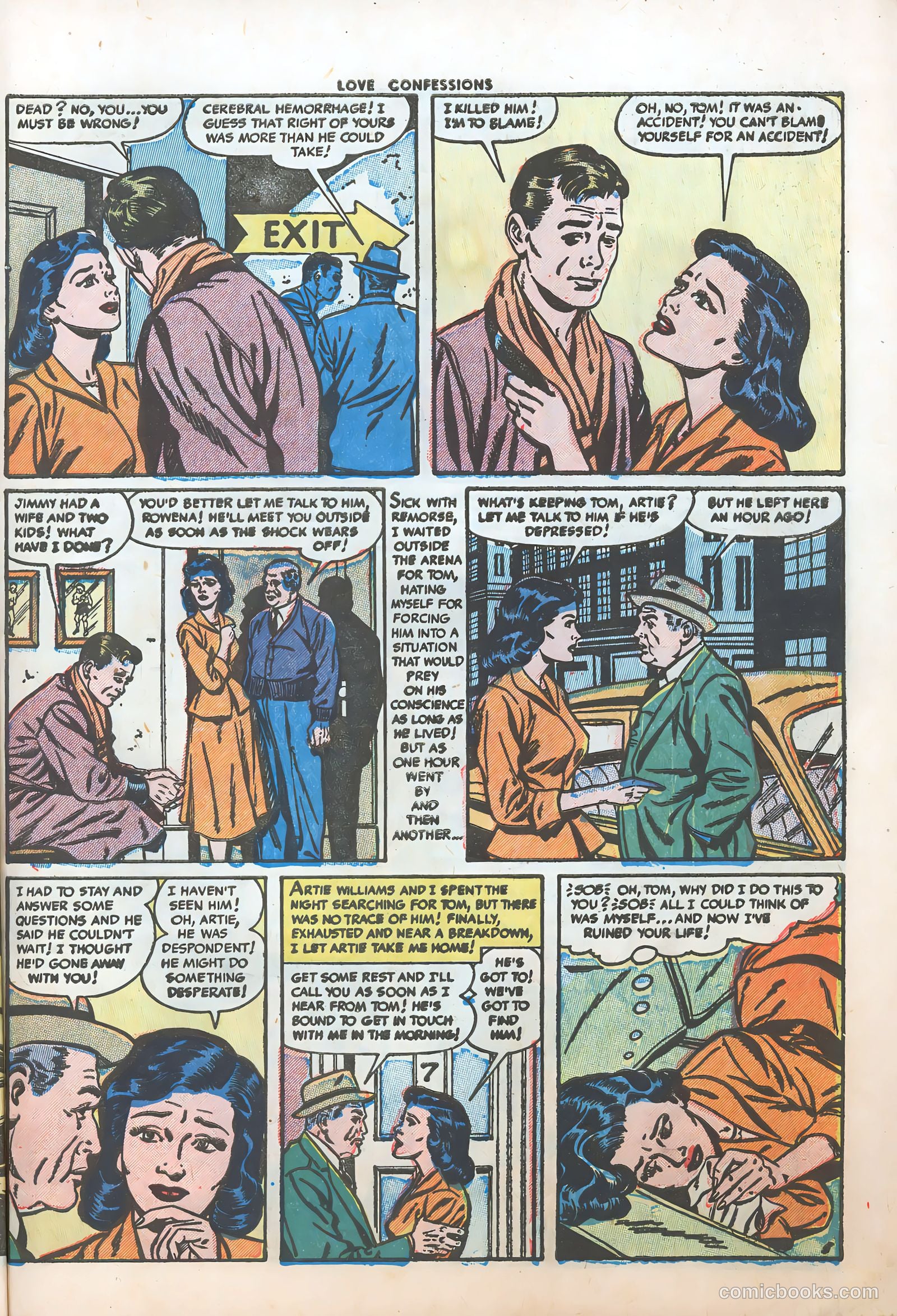 Love Confessions #33 (1953) — page 31 of 36