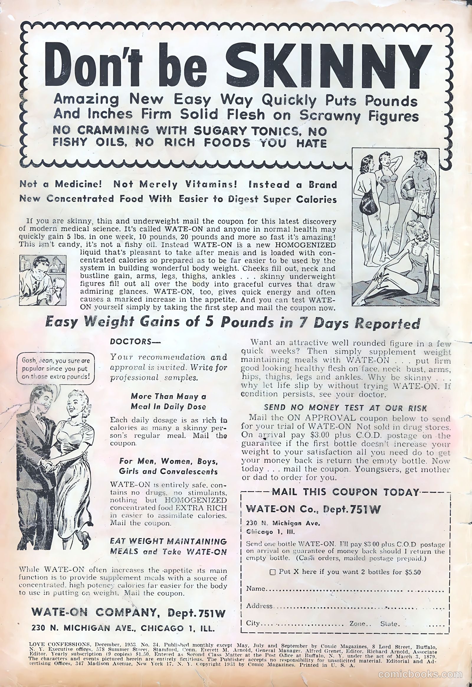 Love Confessions #34 (1953) — page 2 of 36