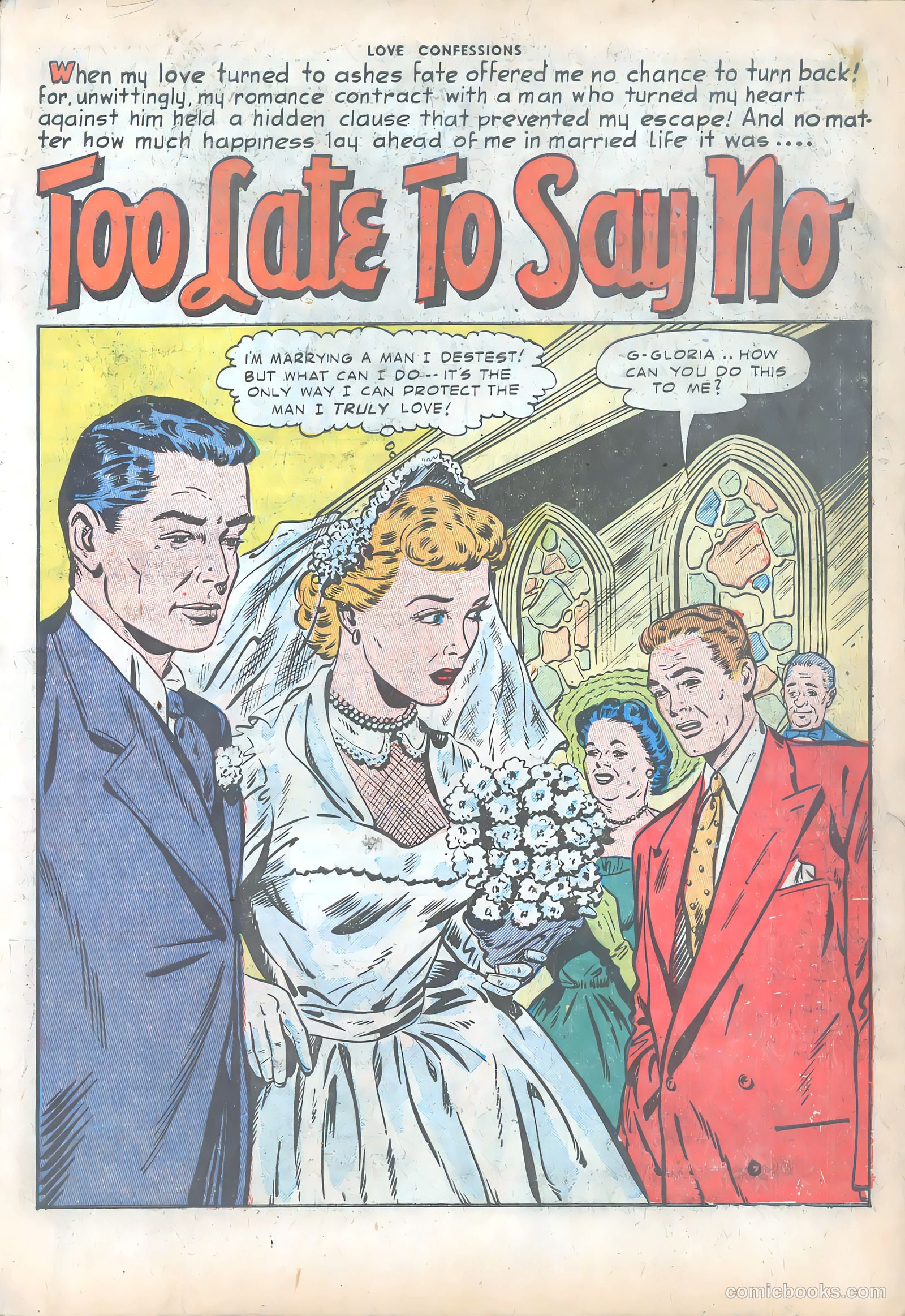 Love Confessions #34 (1953) — page 3 of 36