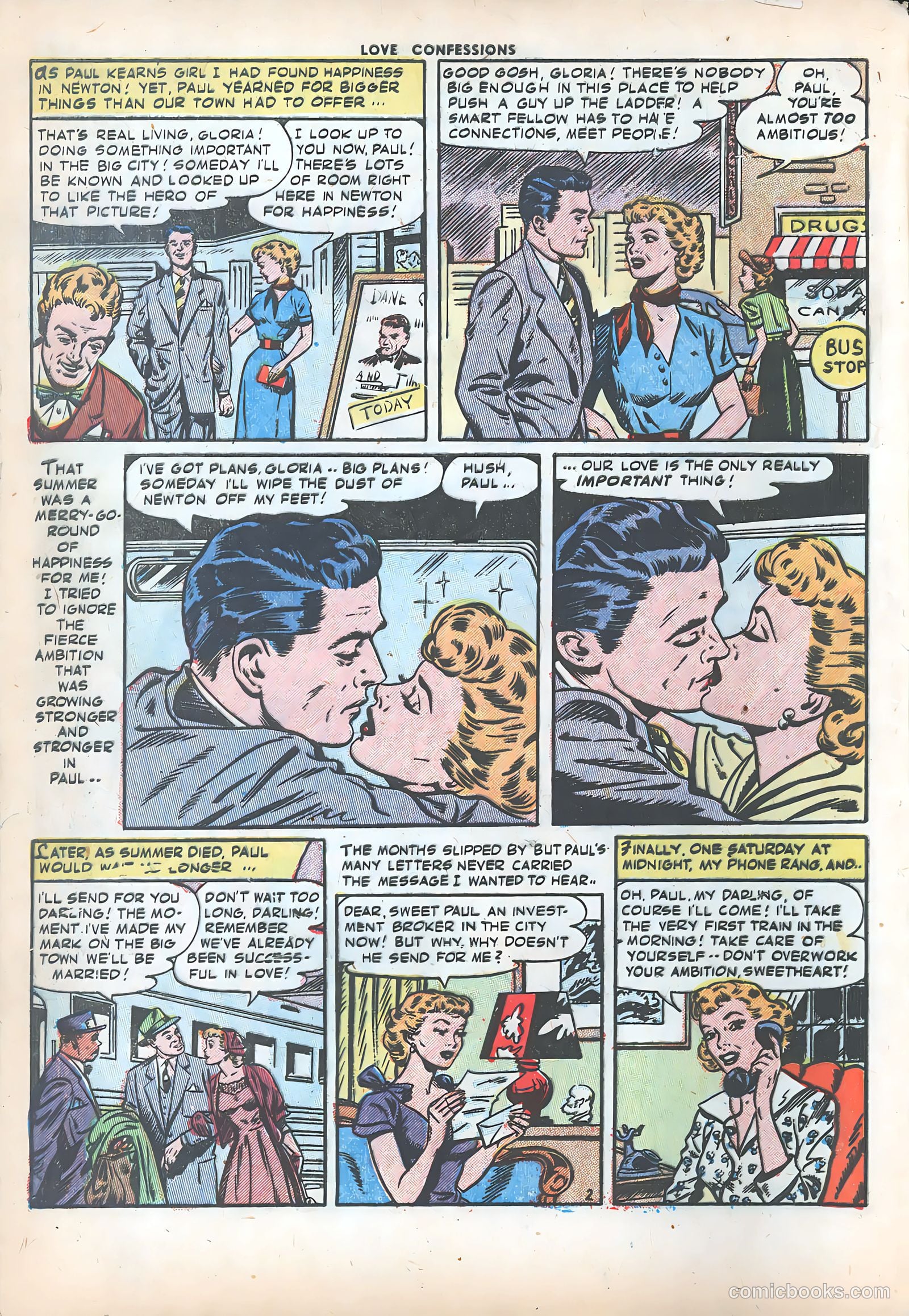 Love Confessions #34 (1953) — page 4 of 36