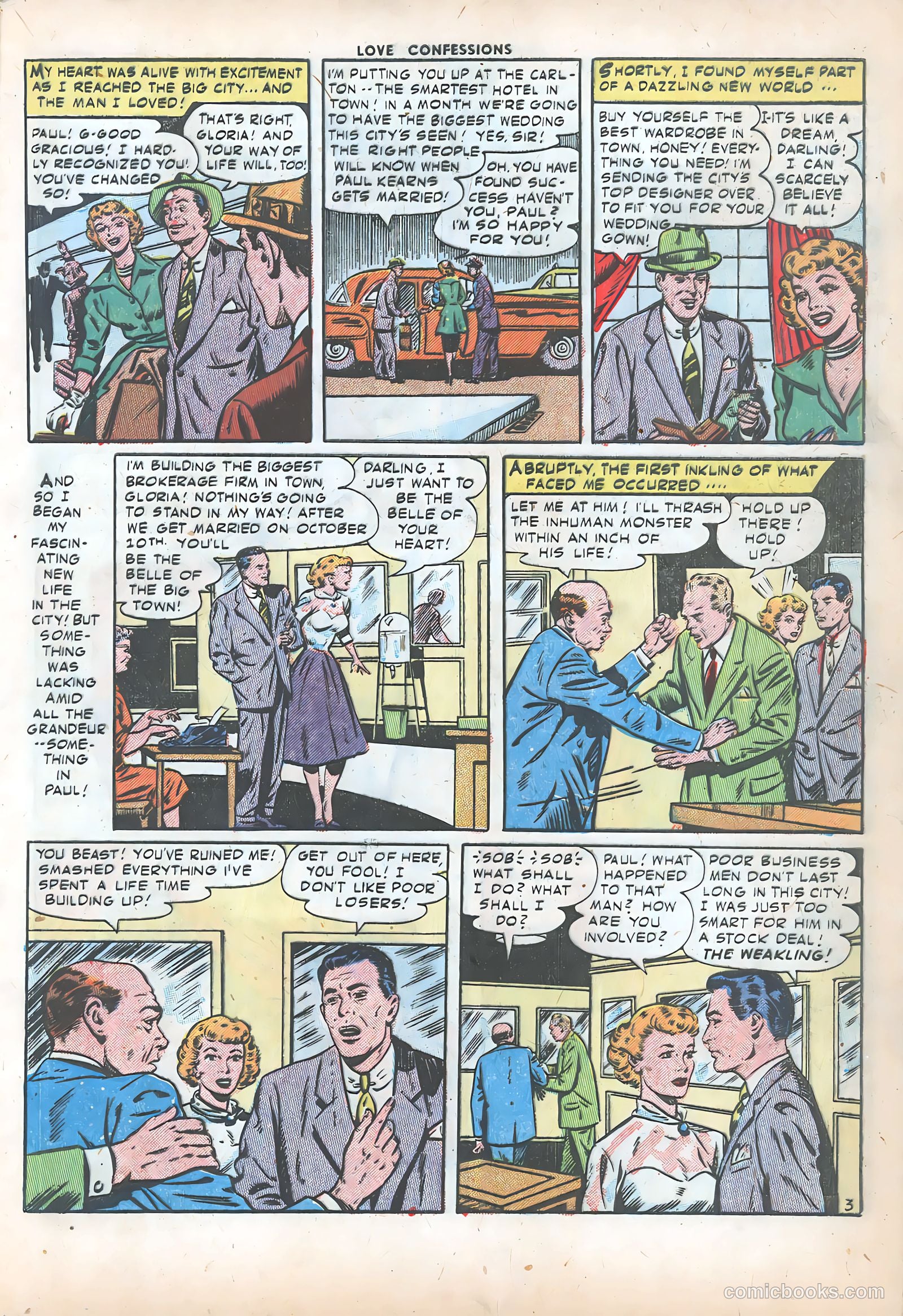 Love Confessions #34 (1953) — page 5 of 36