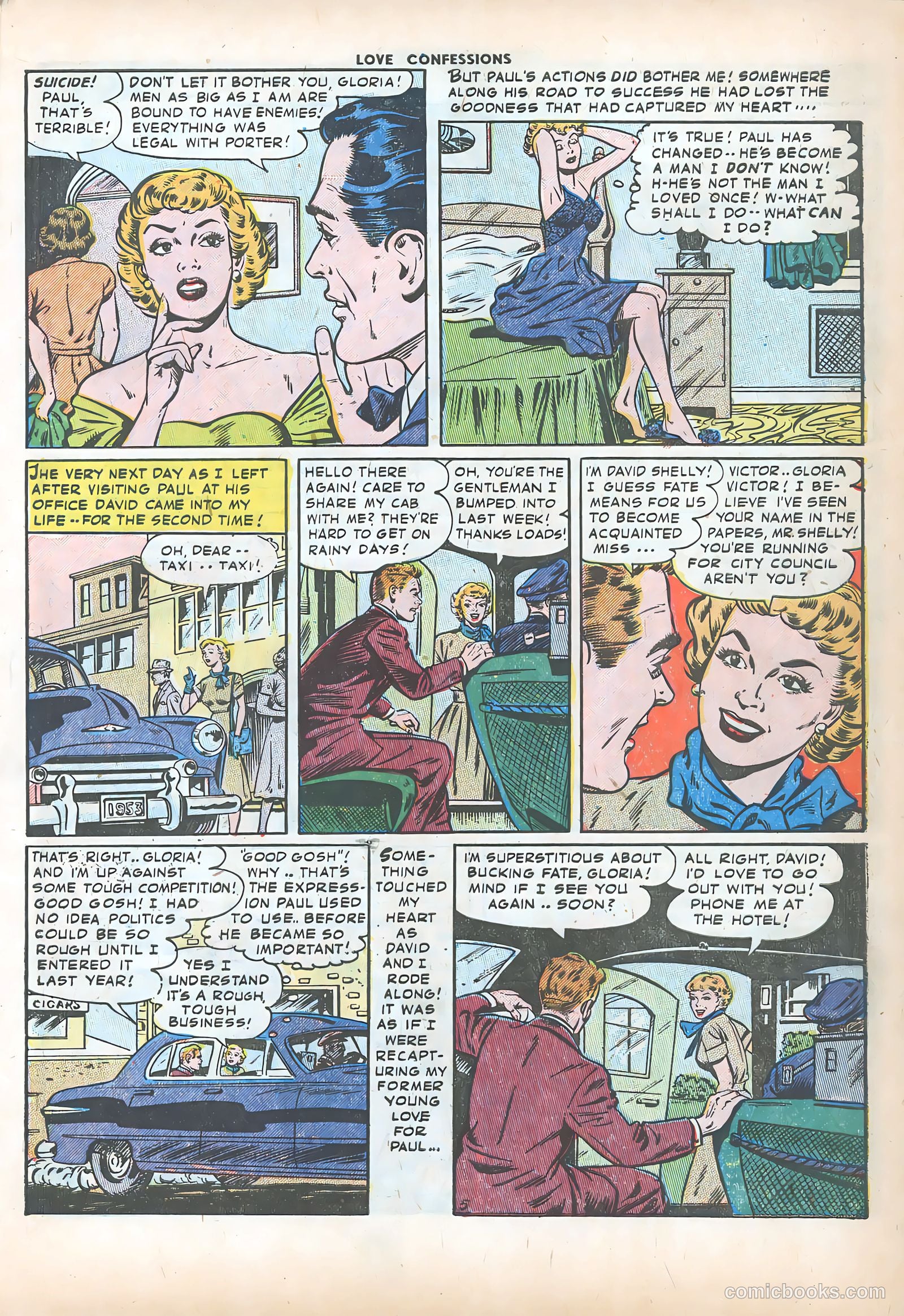 Love Confessions #34 (1953) — page 7 of 36
