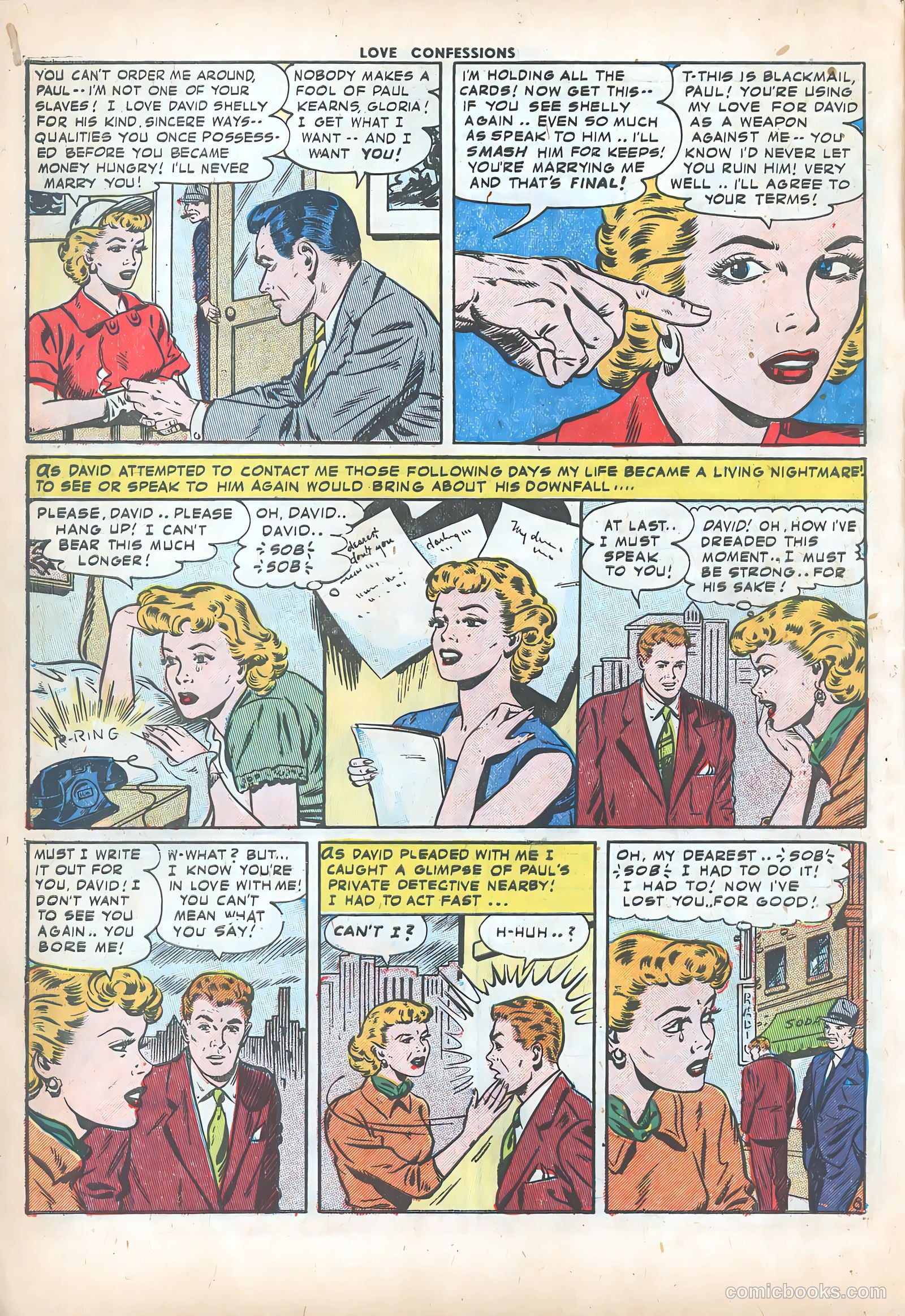 Love Confessions #34 (1953) — page 10 of 36