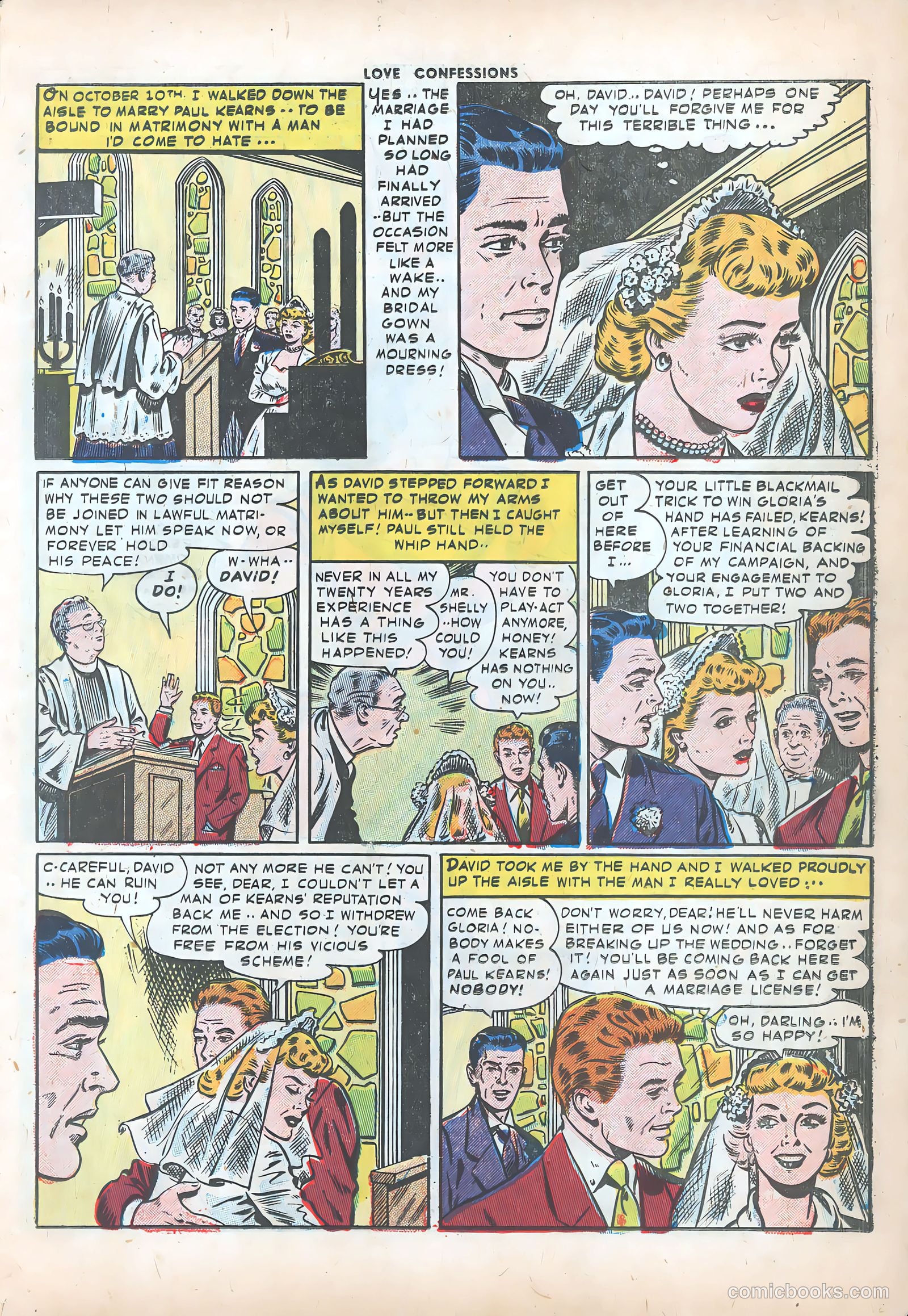 Love Confessions #34 (1953) — page 11 of 36