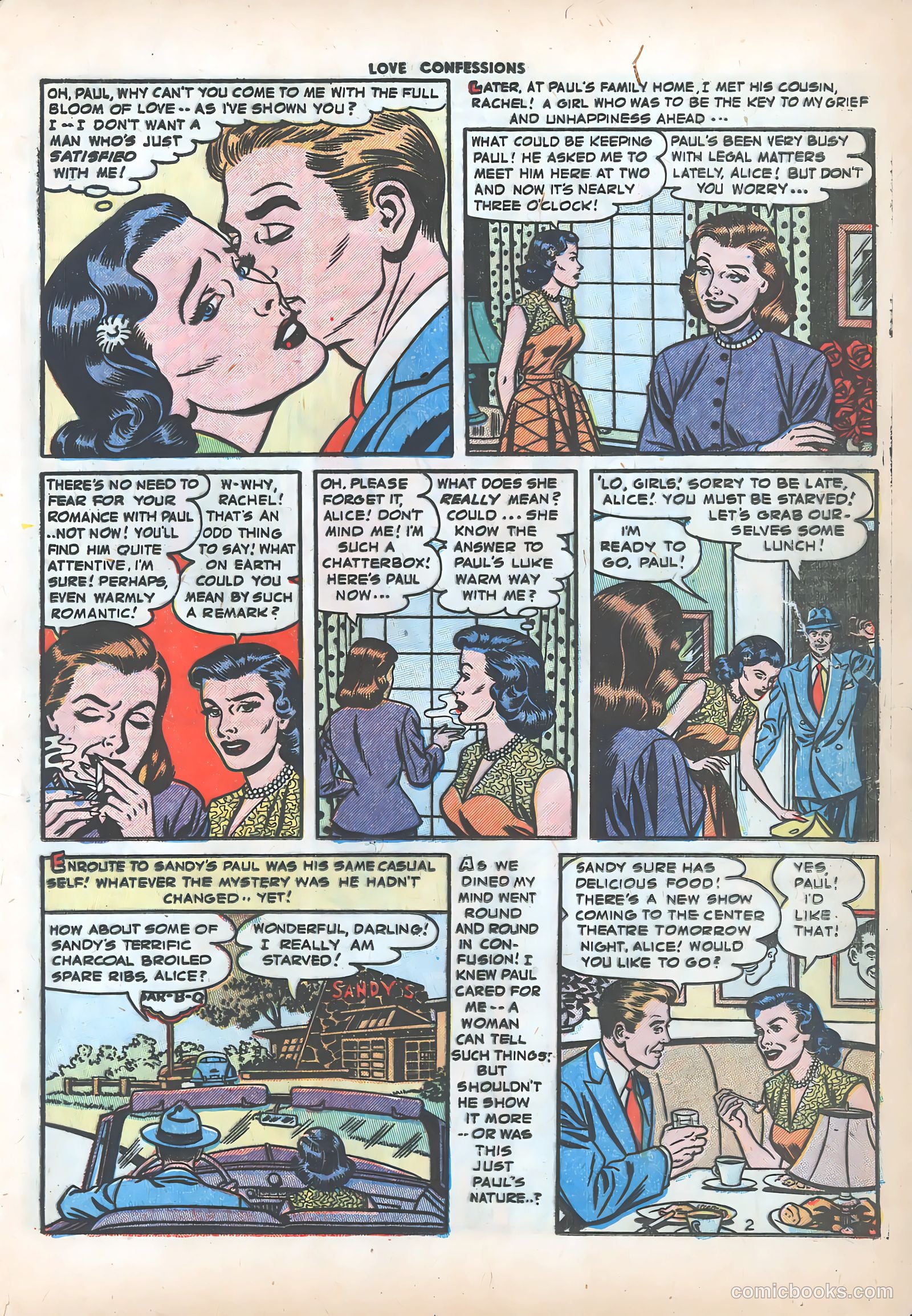 Love Confessions #34 (1953) — page 13 of 36