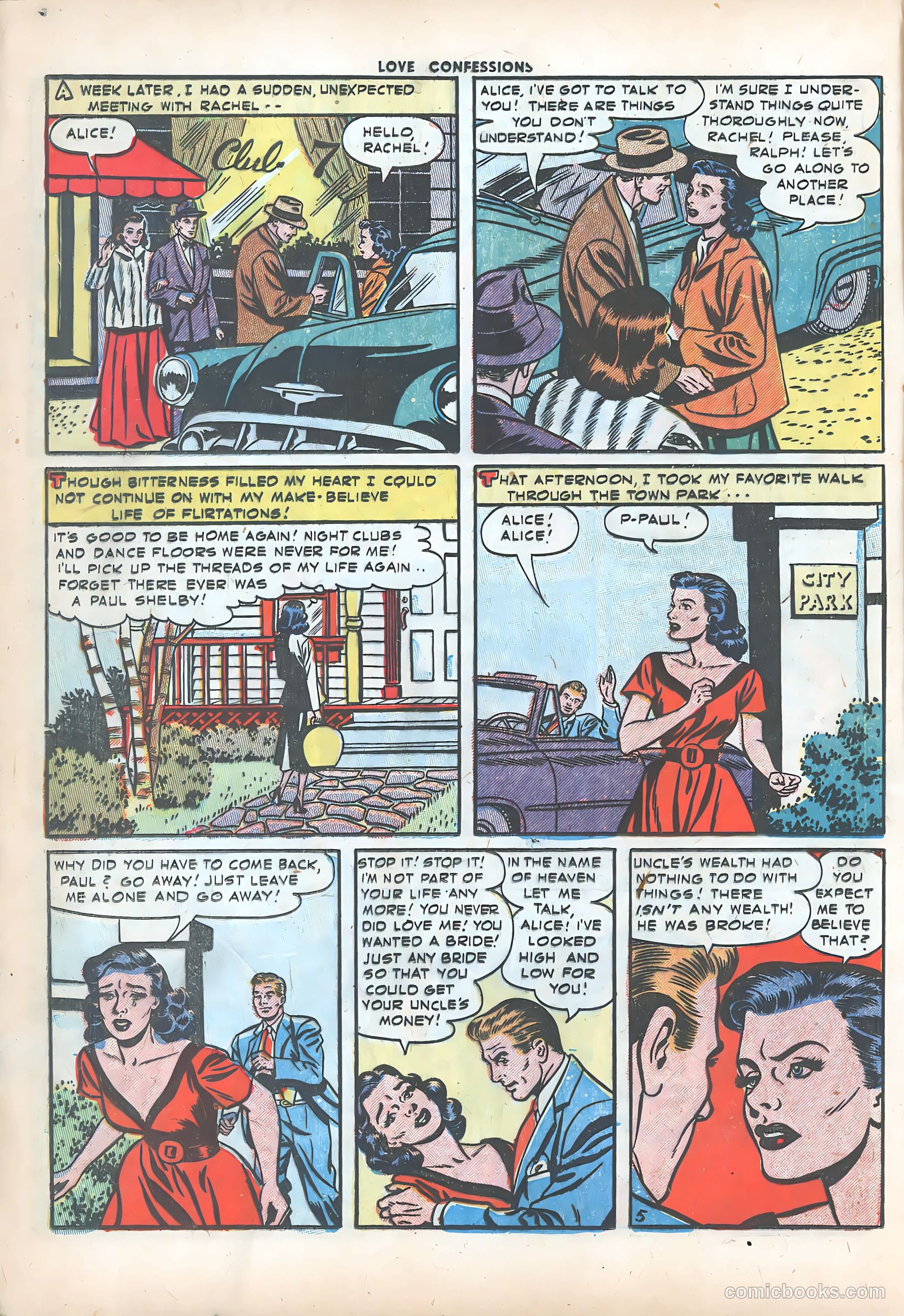 Love Confessions #34 (1953) — page 16 of 36