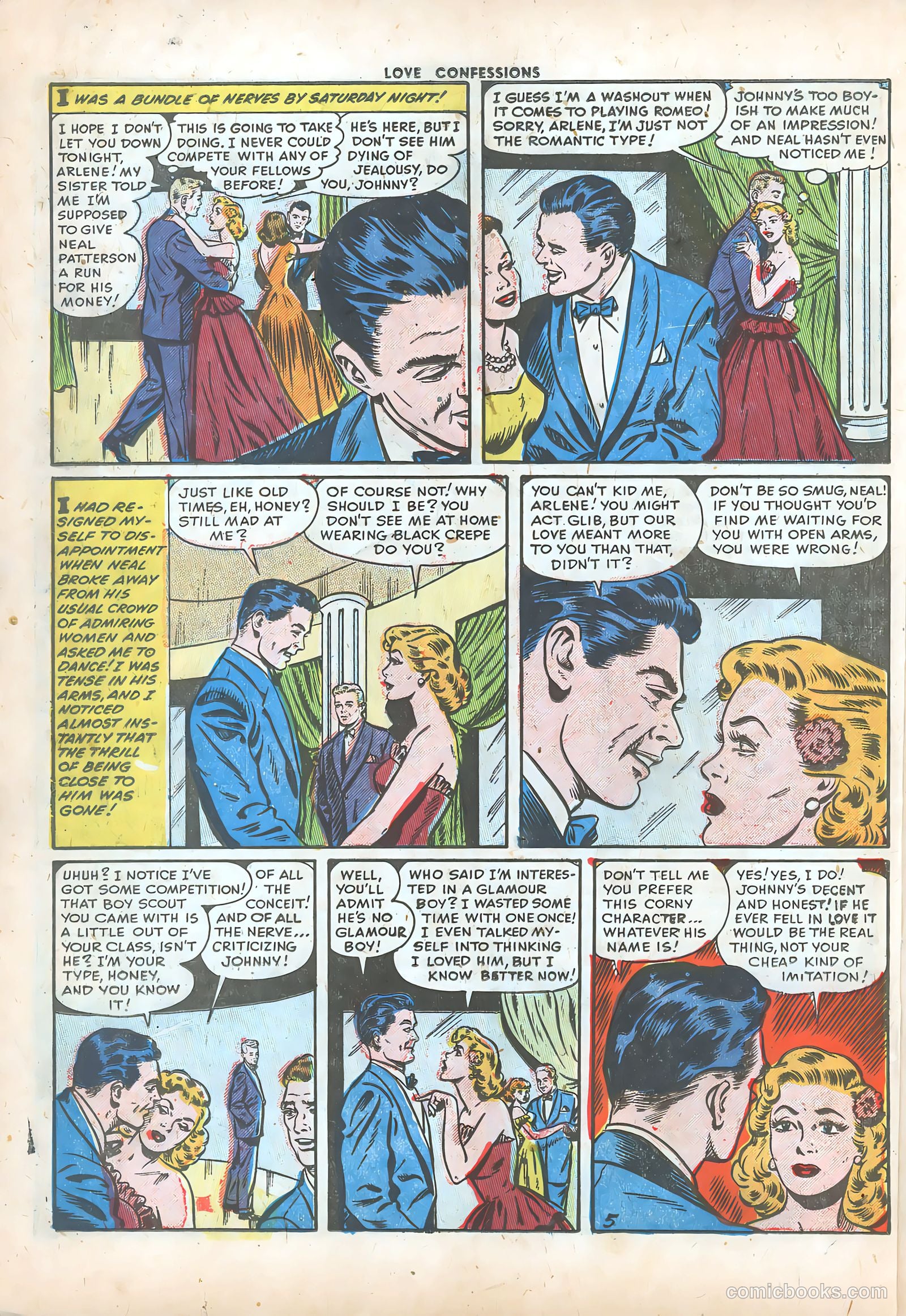 Love Confessions #34 (1953) — page 22 of 36