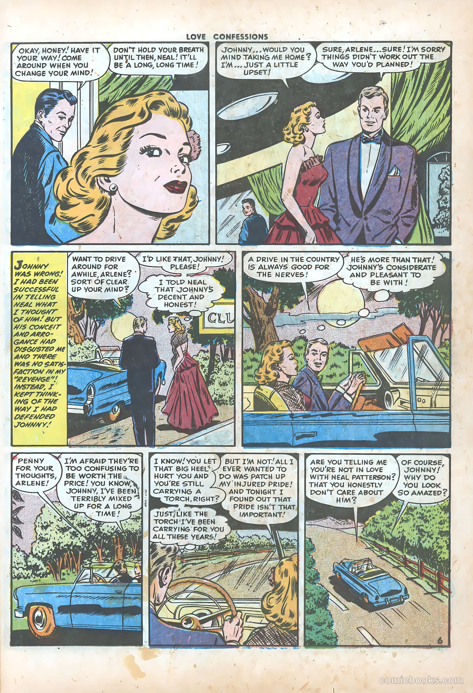 Love Confessions #34 (1953) — page 23 of 36