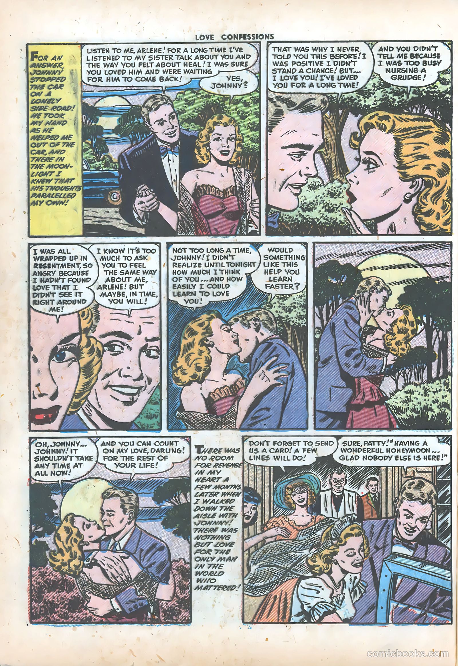 Love Confessions #34 (1953) — page 24 of 36