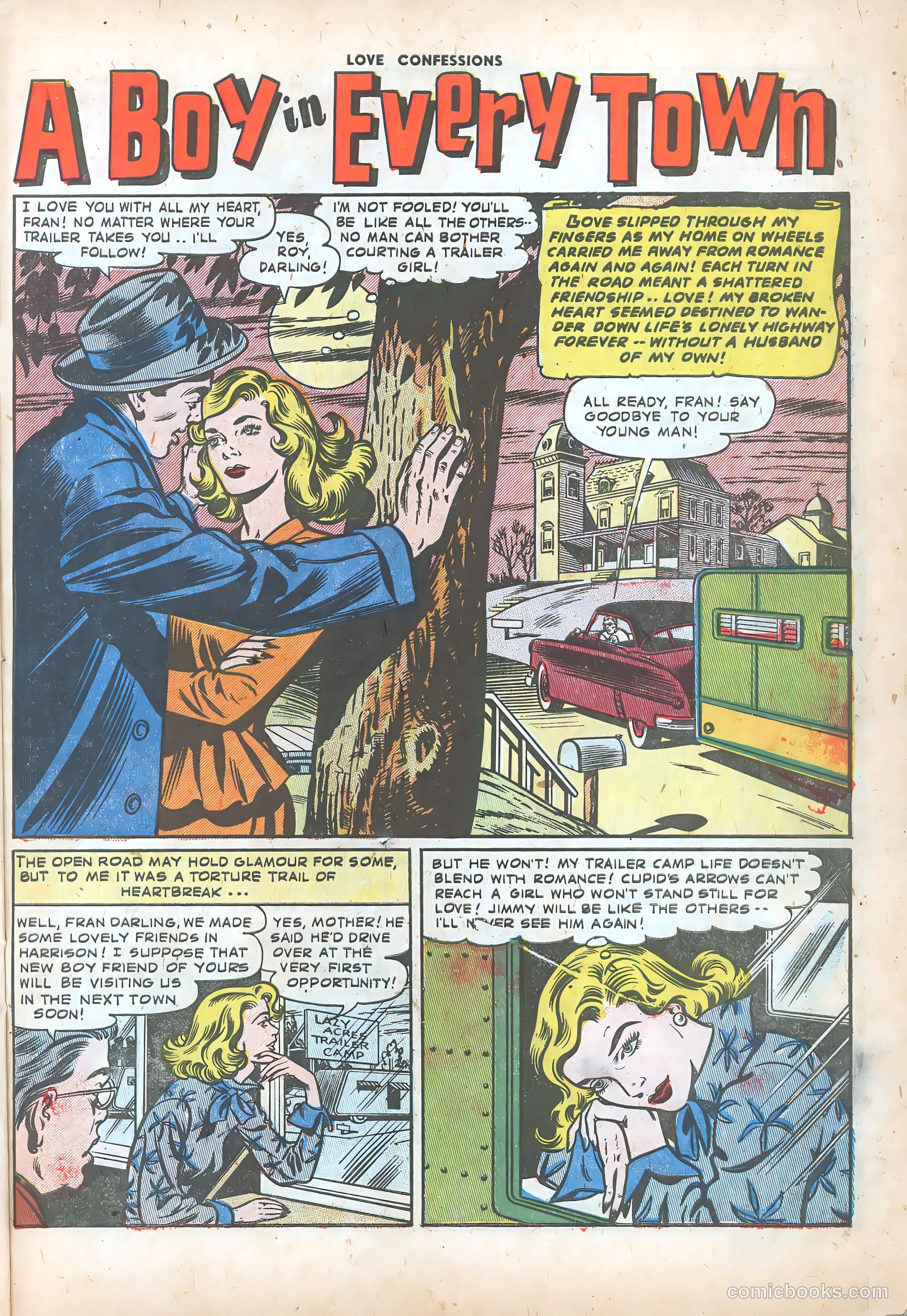 Love Confessions #34 (1953) — page 27 of 36