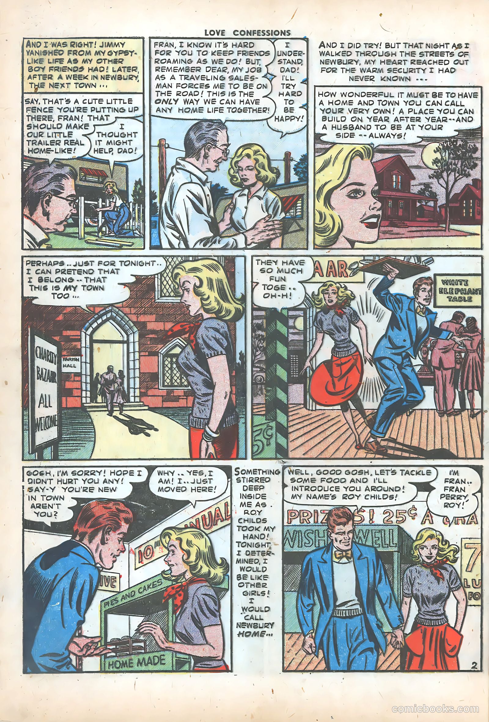 Love Confessions #34 (1953) — page 28 of 36