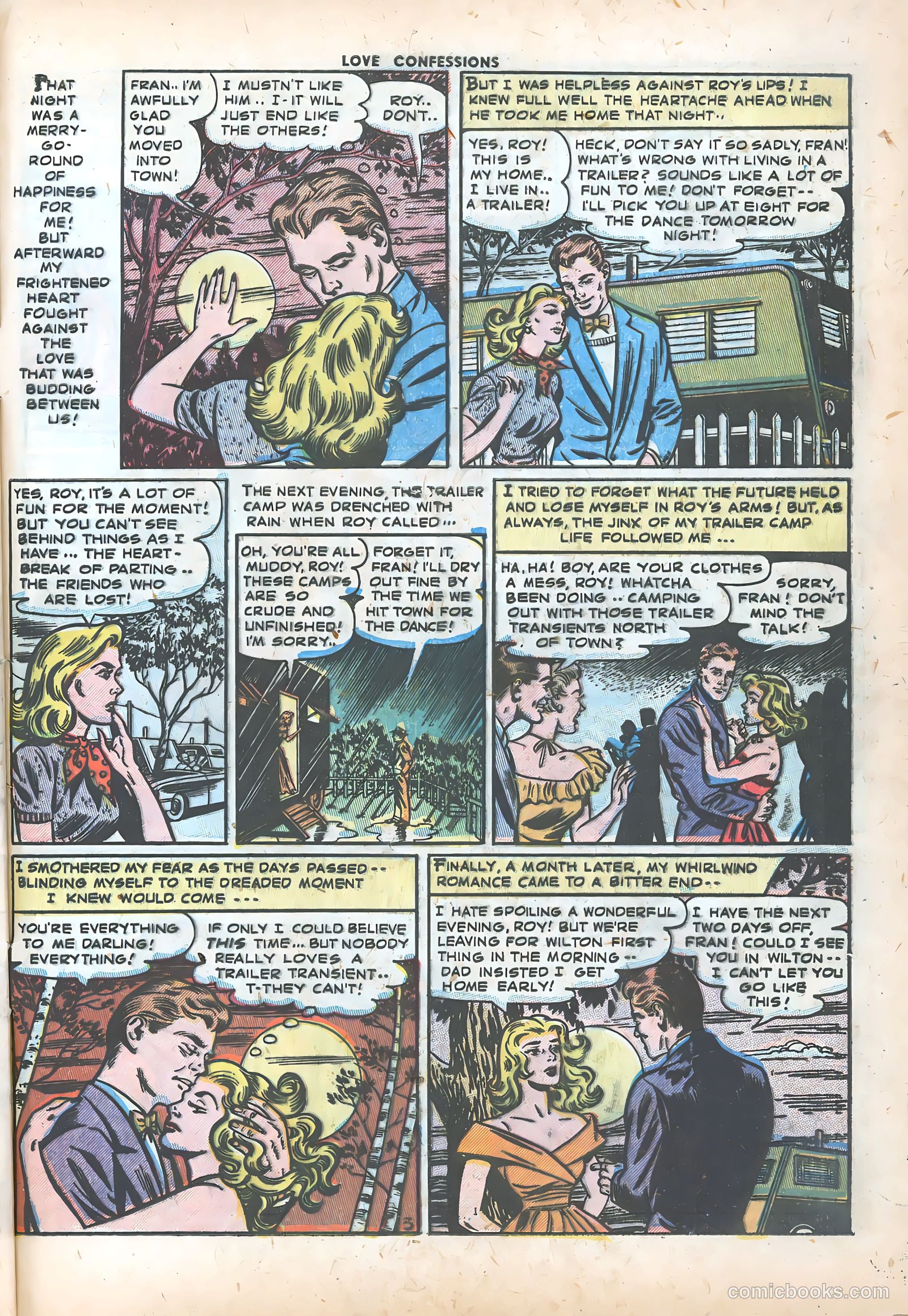 Love Confessions #34 (1953) — page 29 of 36