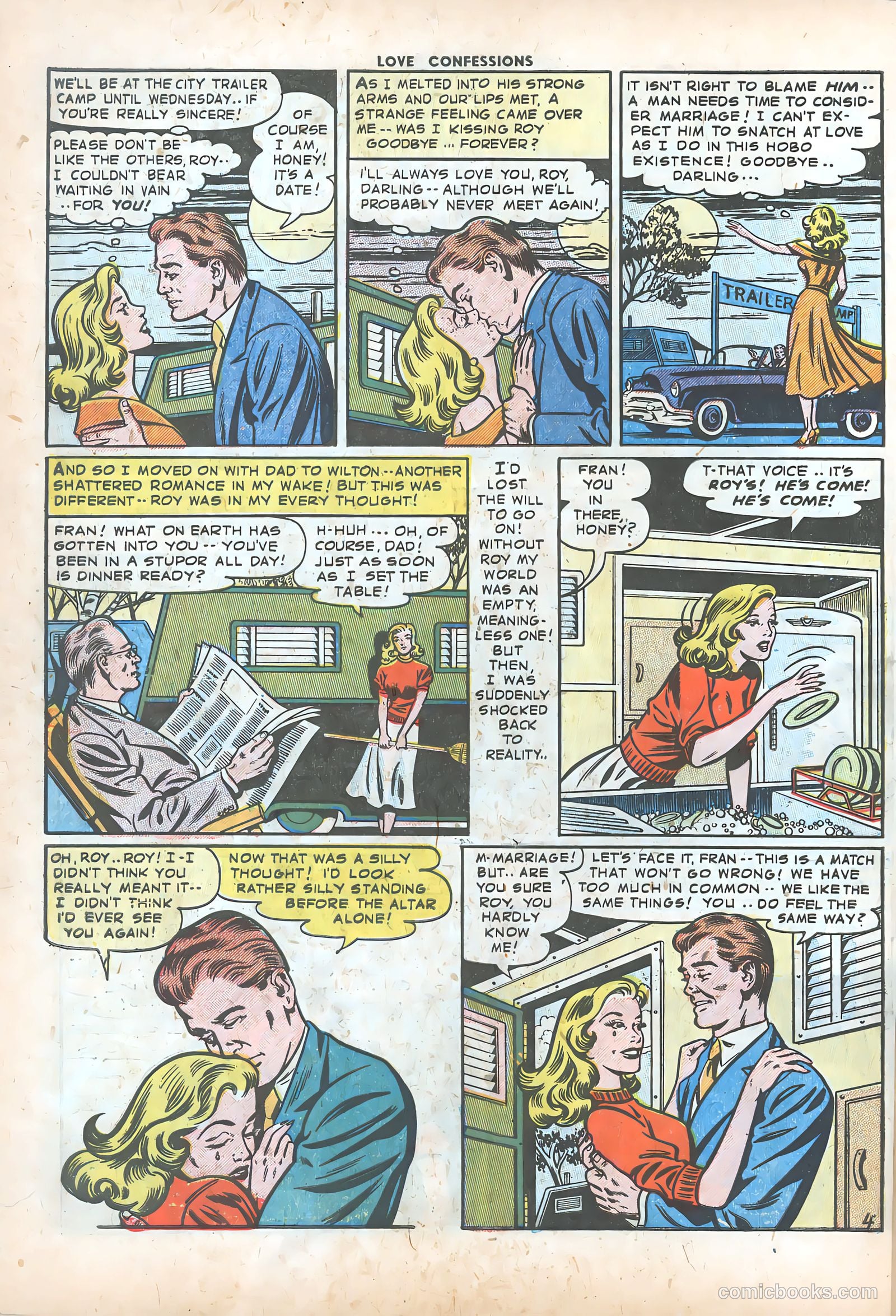 Love Confessions #34 (1953) — page 30 of 36