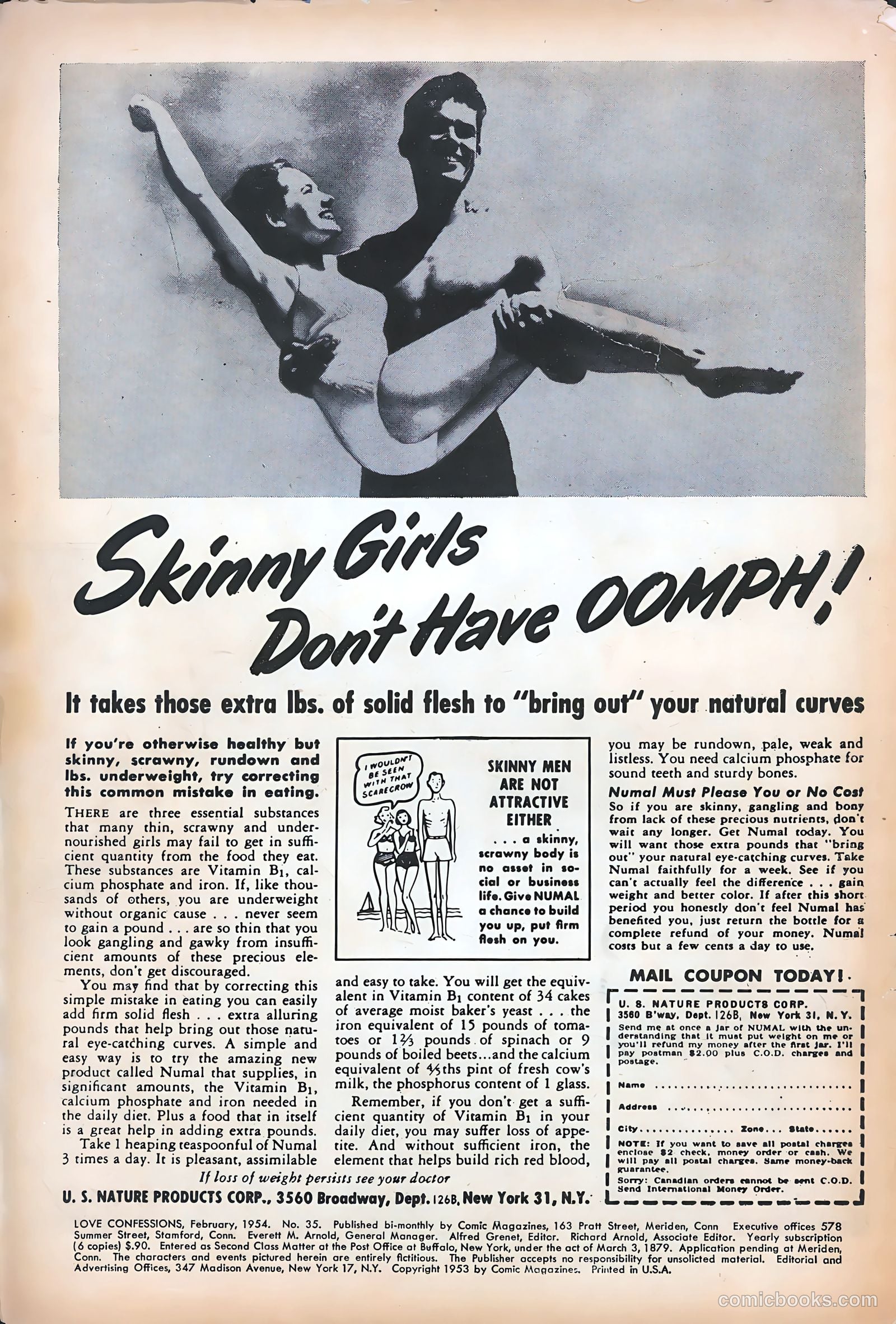 Love Confessions #35 (1954) — page 2 of 36