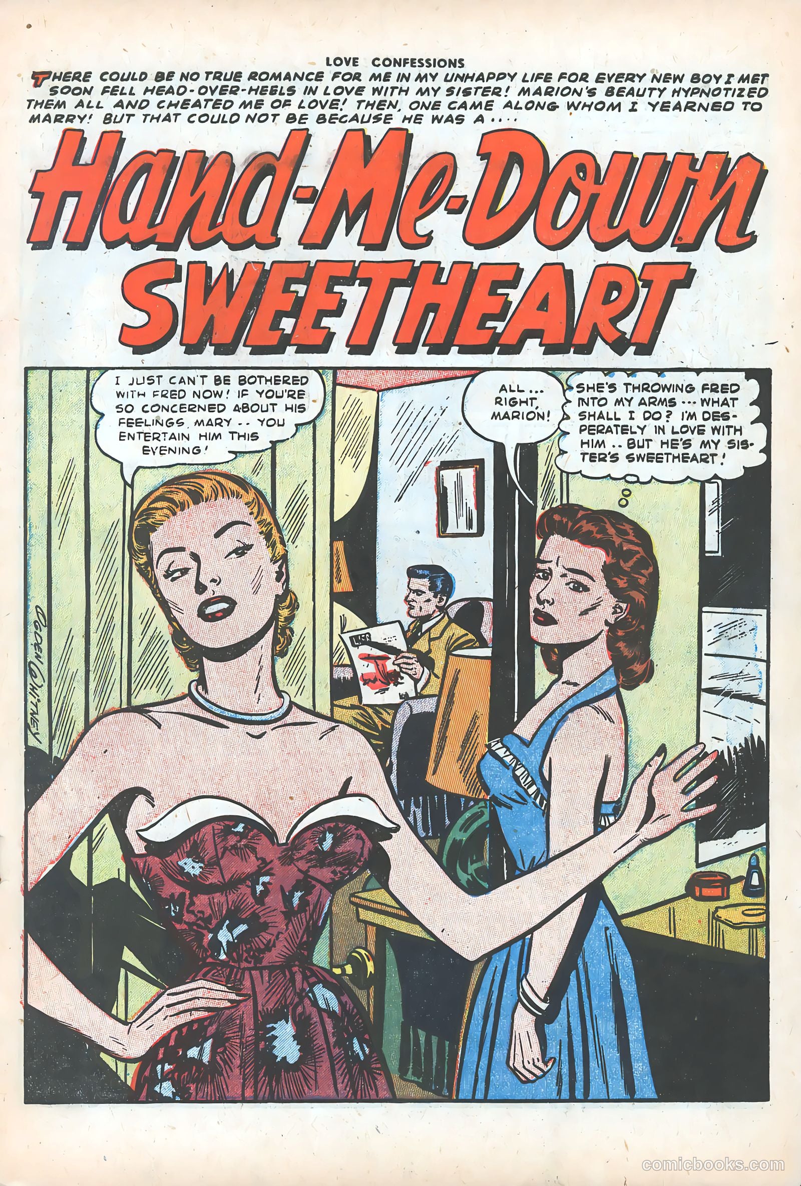 Love Confessions #35 (1954) — page 3 of 36