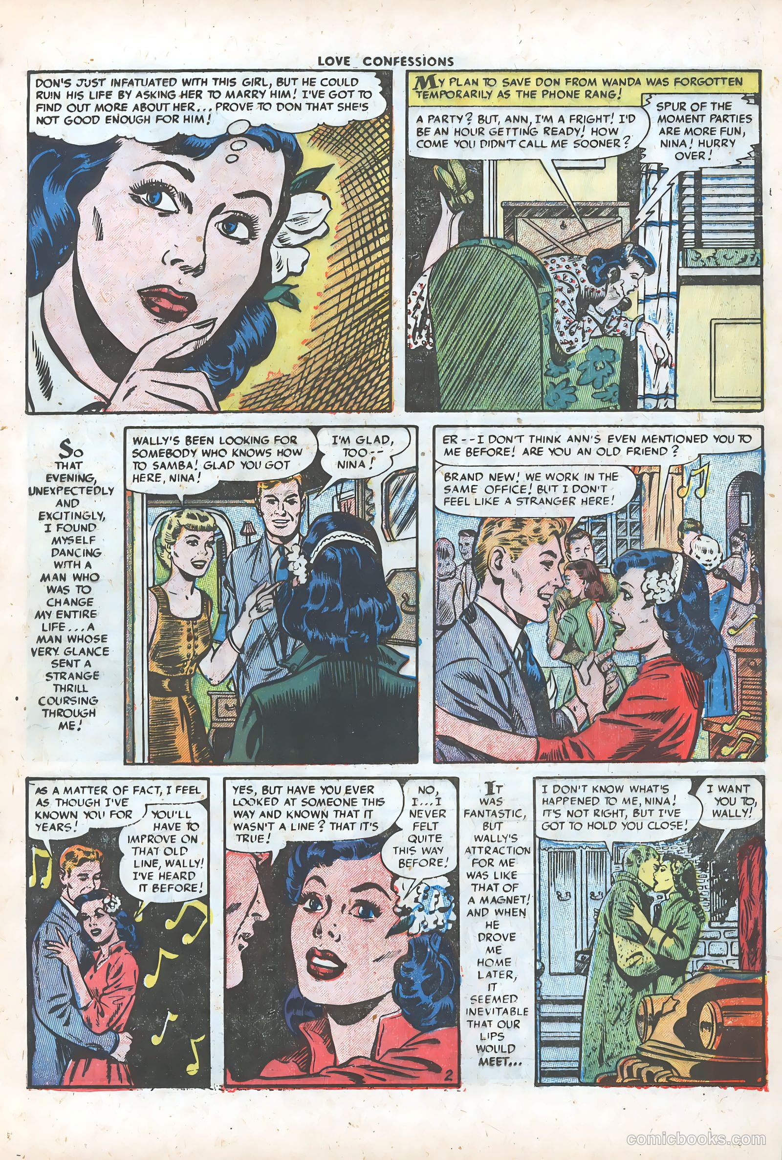 Love Confessions #35 (1954) — page 13 of 36