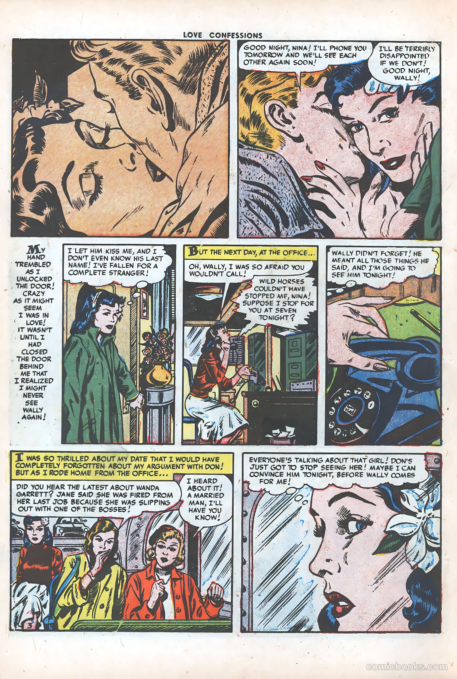 Love Confessions #35 (1954) — page 14 of 36