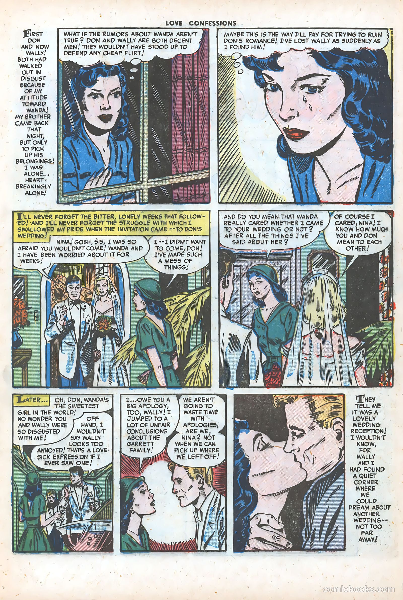 Love Confessions #35 (1954) — page 17 of 36
