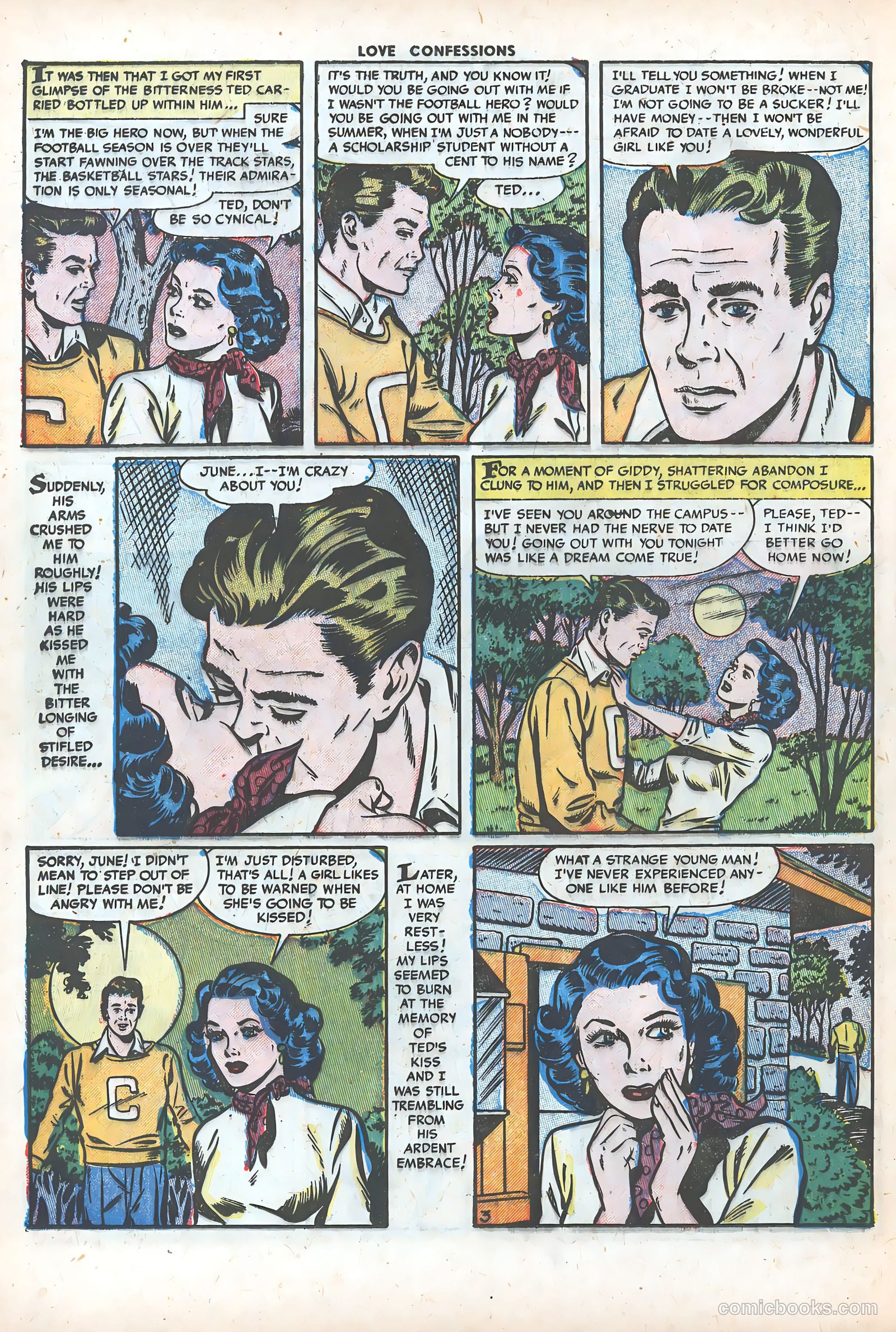 Love Confessions #35 (1954) — page 20 of 36