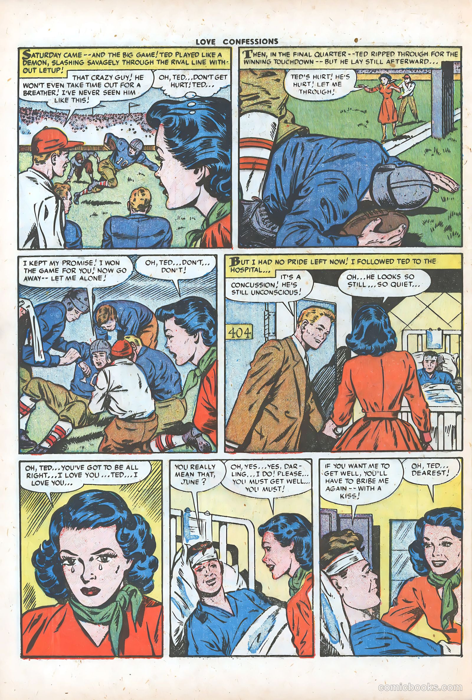 Love Confessions #35 (1954) — page 24 of 36