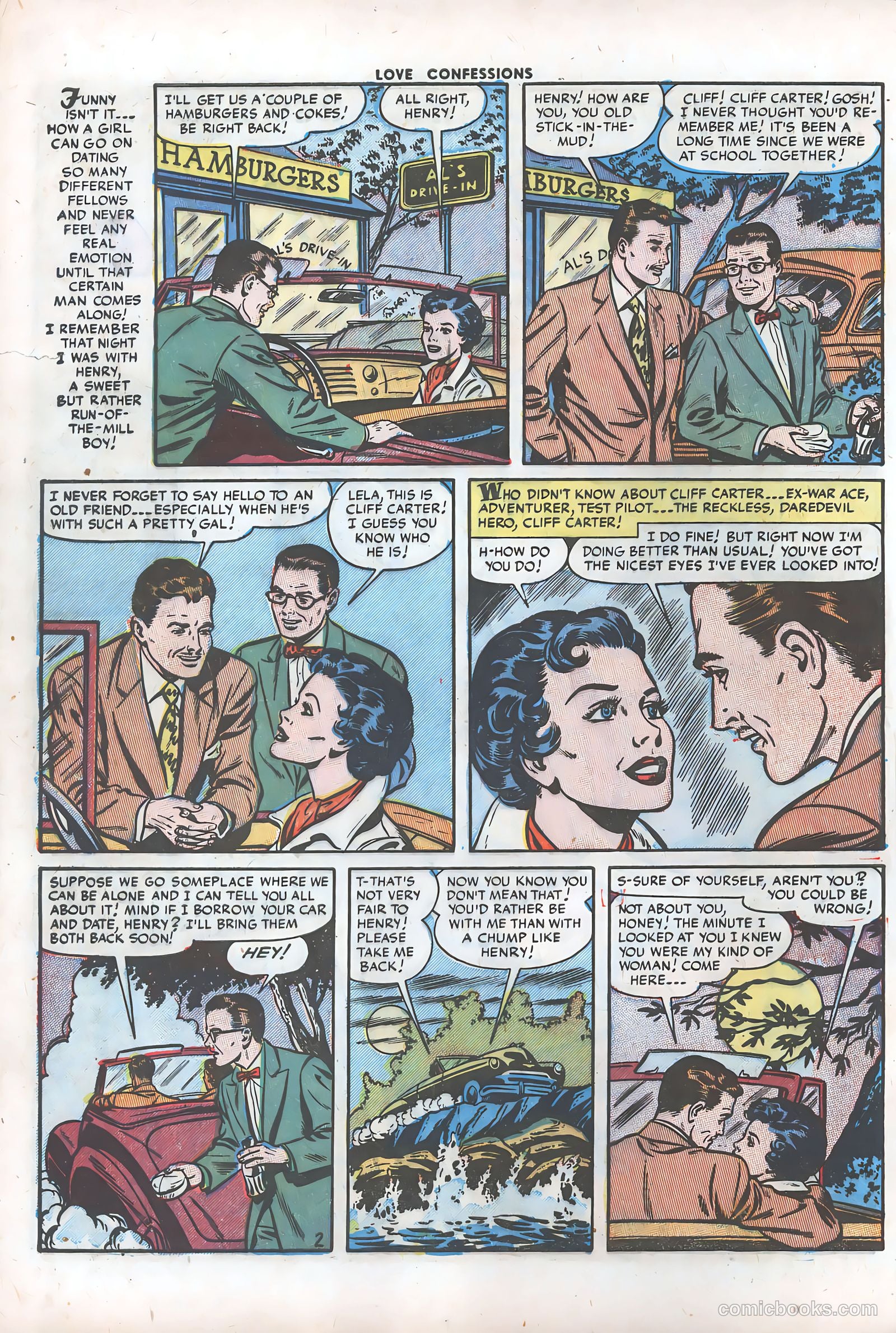 Love Confessions #36 (1954) — page 4 of 36