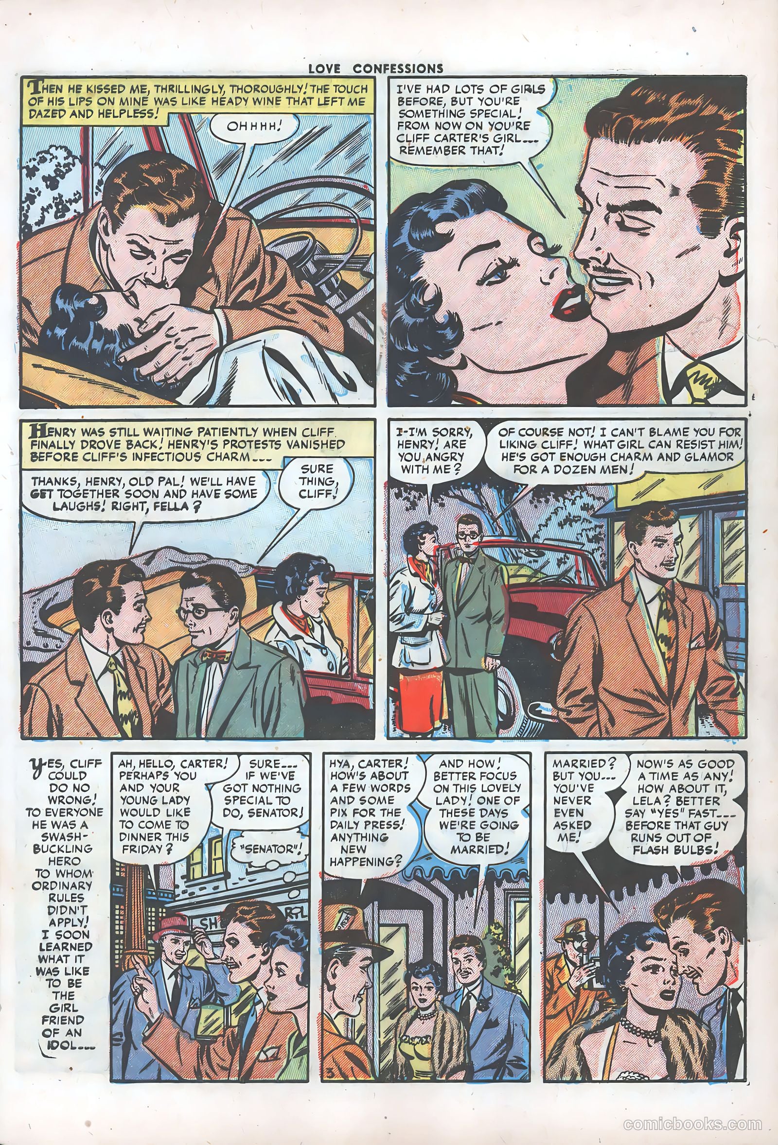Love Confessions #36 (1954) — page 5 of 36