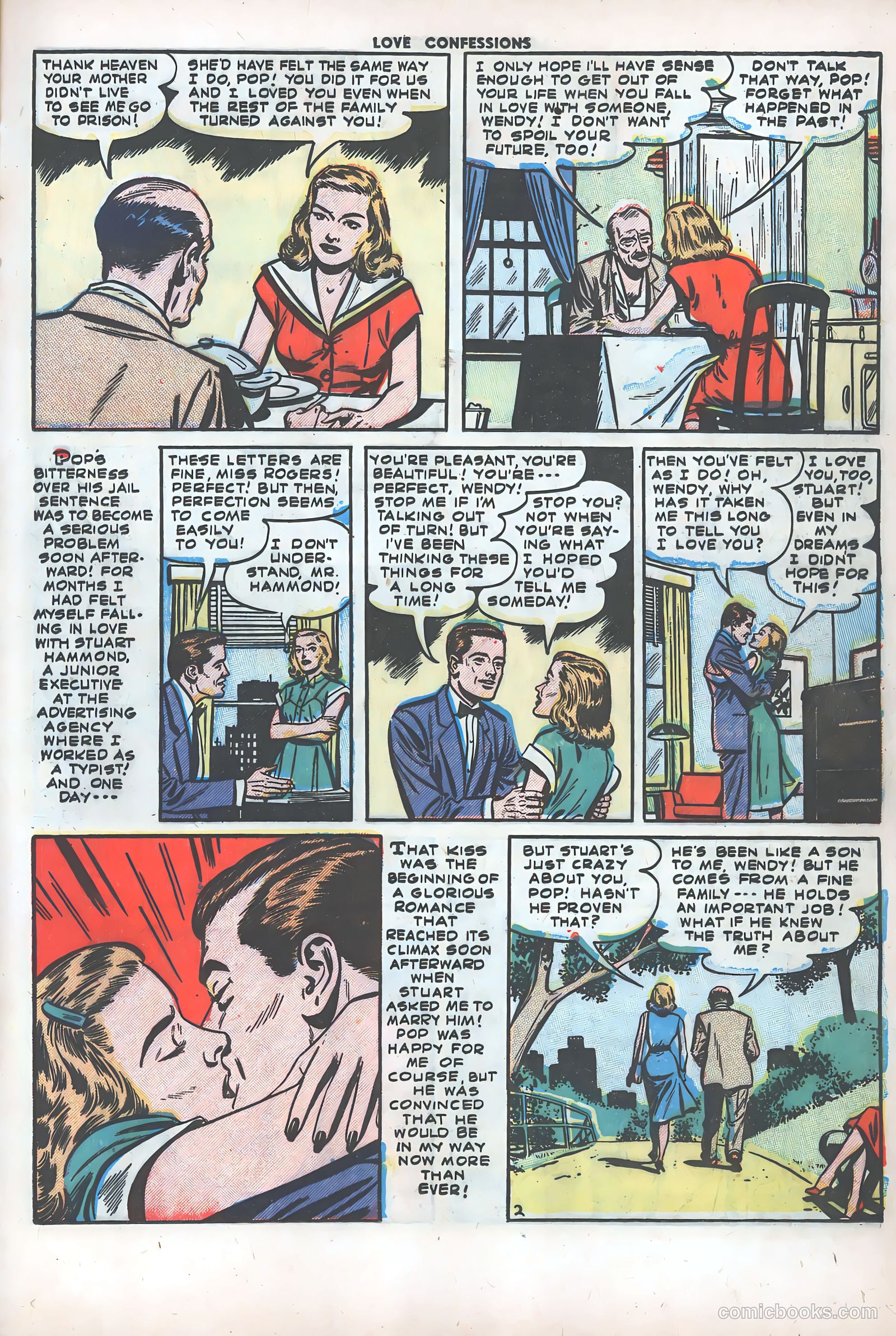 Love Confessions #36 (1954) — page 13 of 36