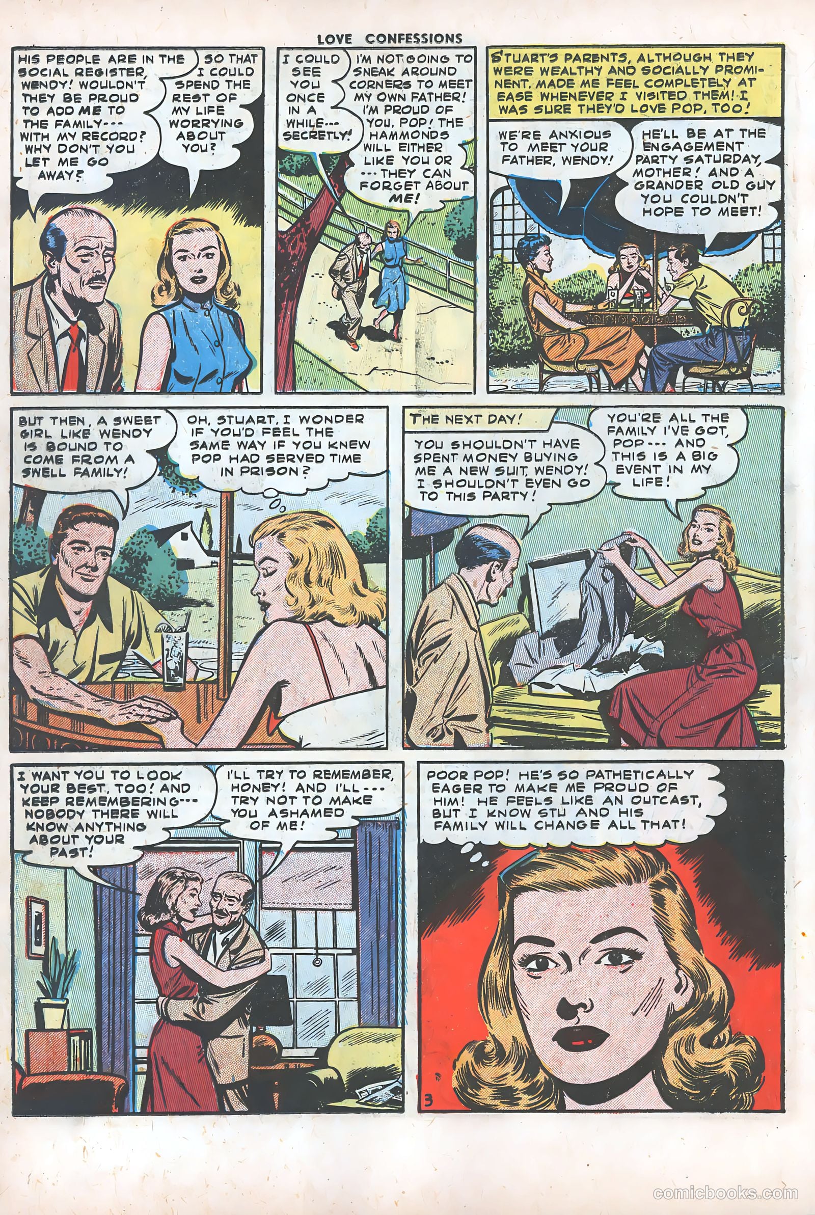 Love Confessions #36 (1954) — page 14 of 36