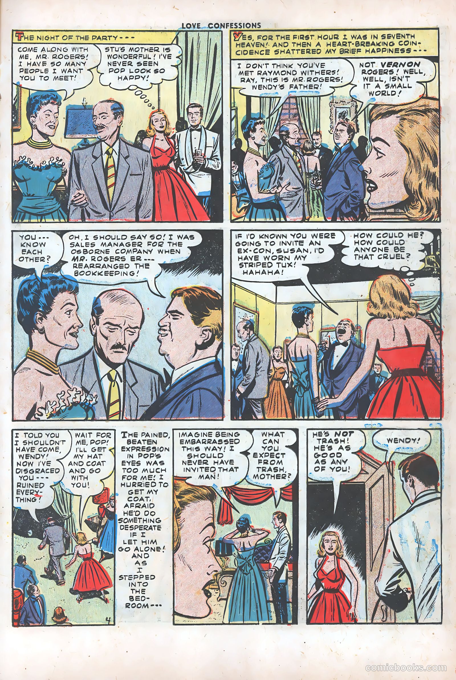 Love Confessions #36 (1954) — page 15 of 36