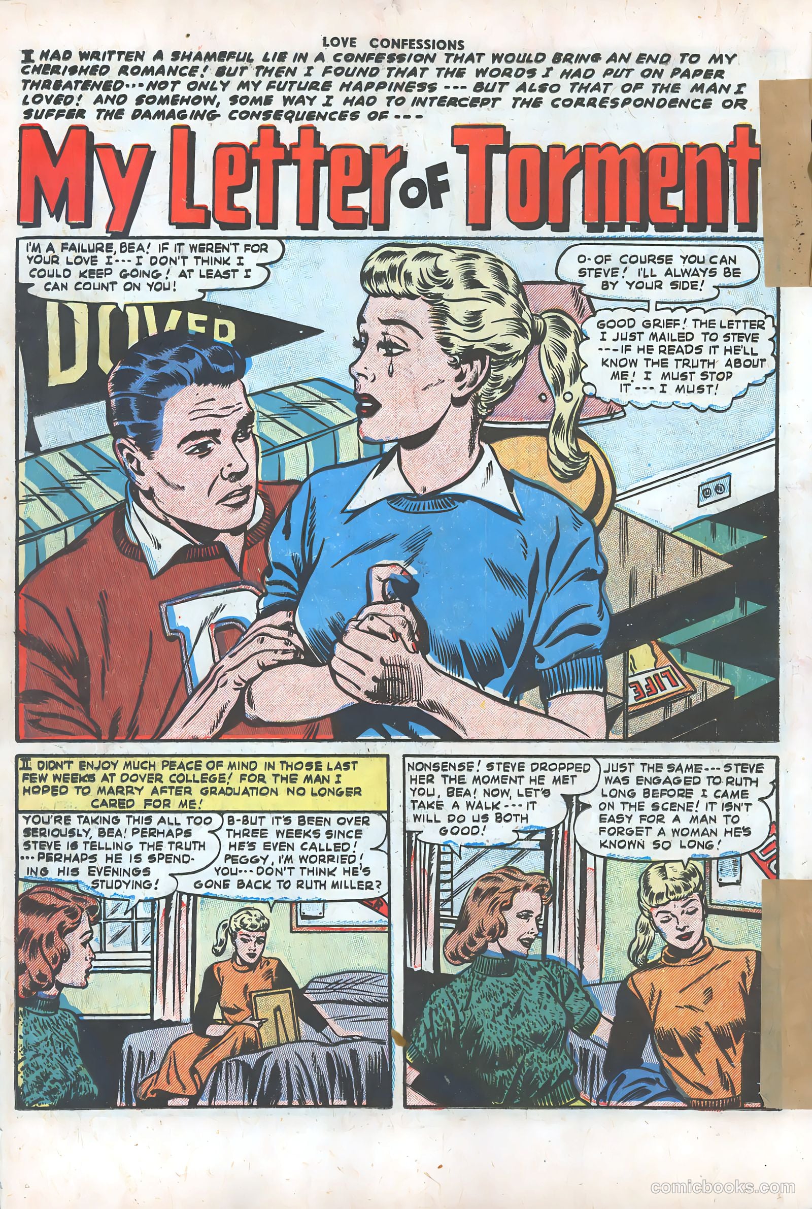 Love Confessions #36 (1954) — page 18 of 36