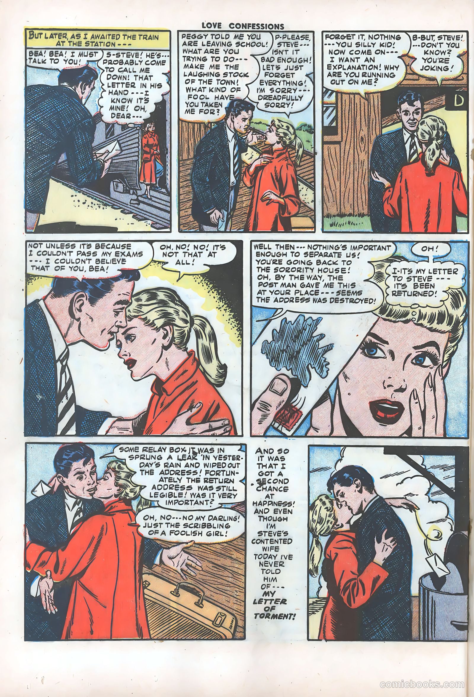 Love Confessions #36 (1954) — page 24 of 36
