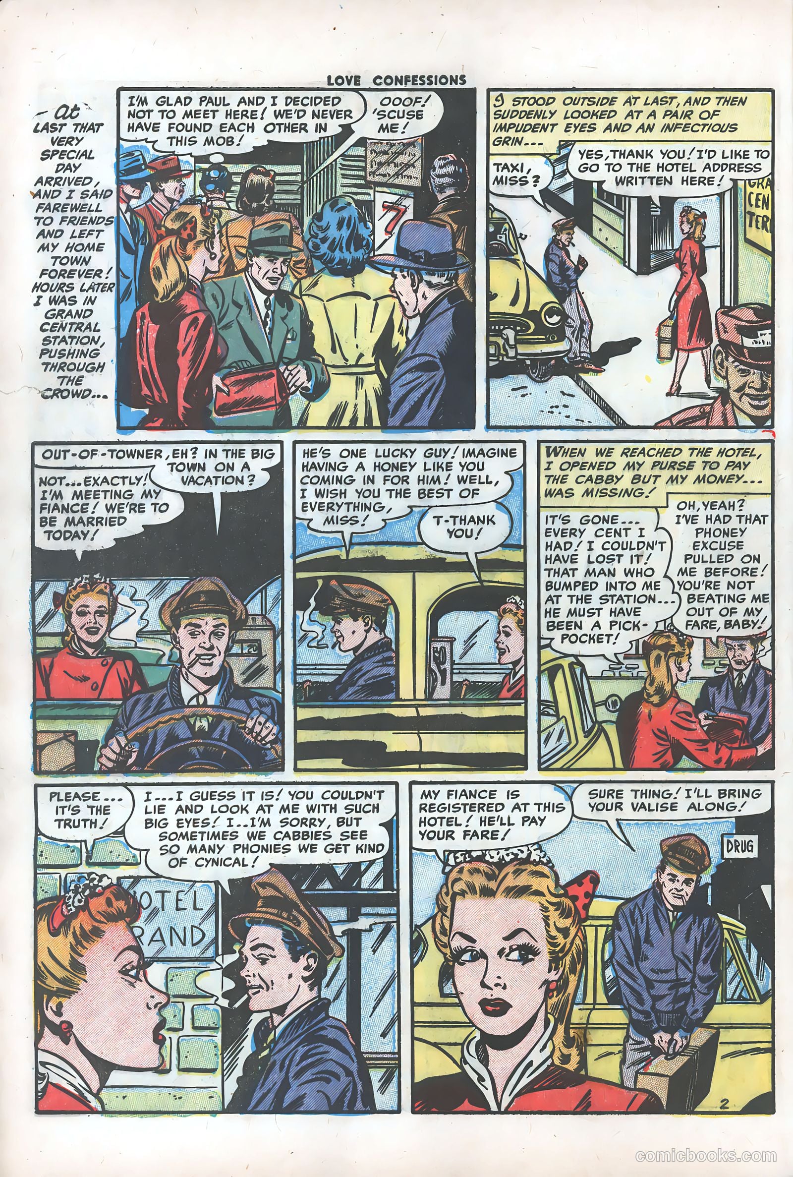 Love Confessions #36 (1954) — page 28 of 36