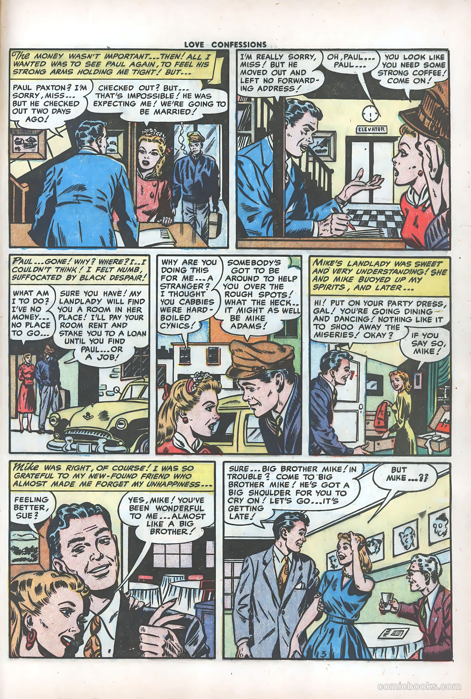 Love Confessions #36 (1954) — page 29 of 36