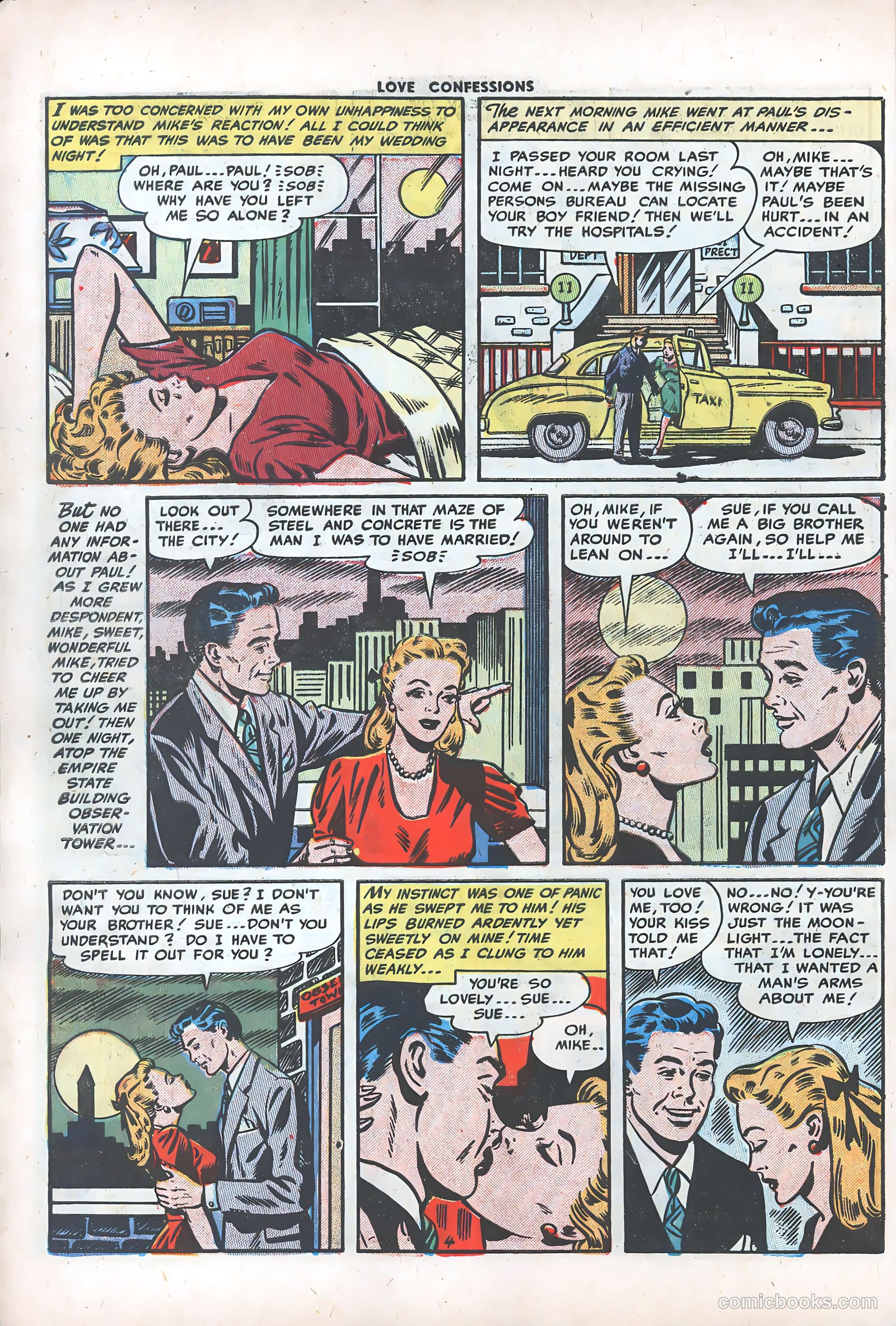 Love Confessions #36 (1954) — page 30 of 36