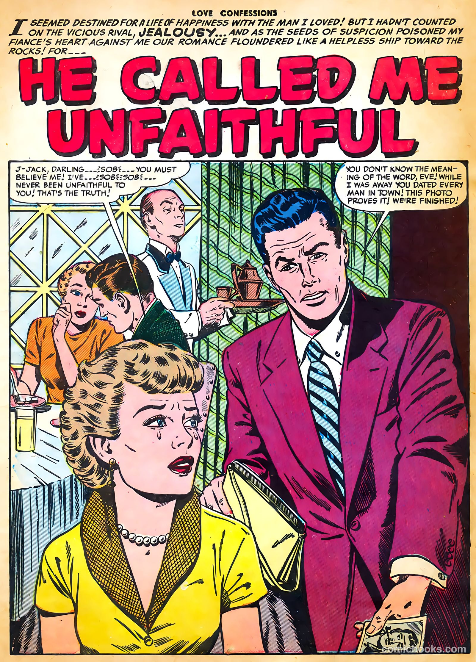 Love Confessions #37 (1954) — page 3 of 36