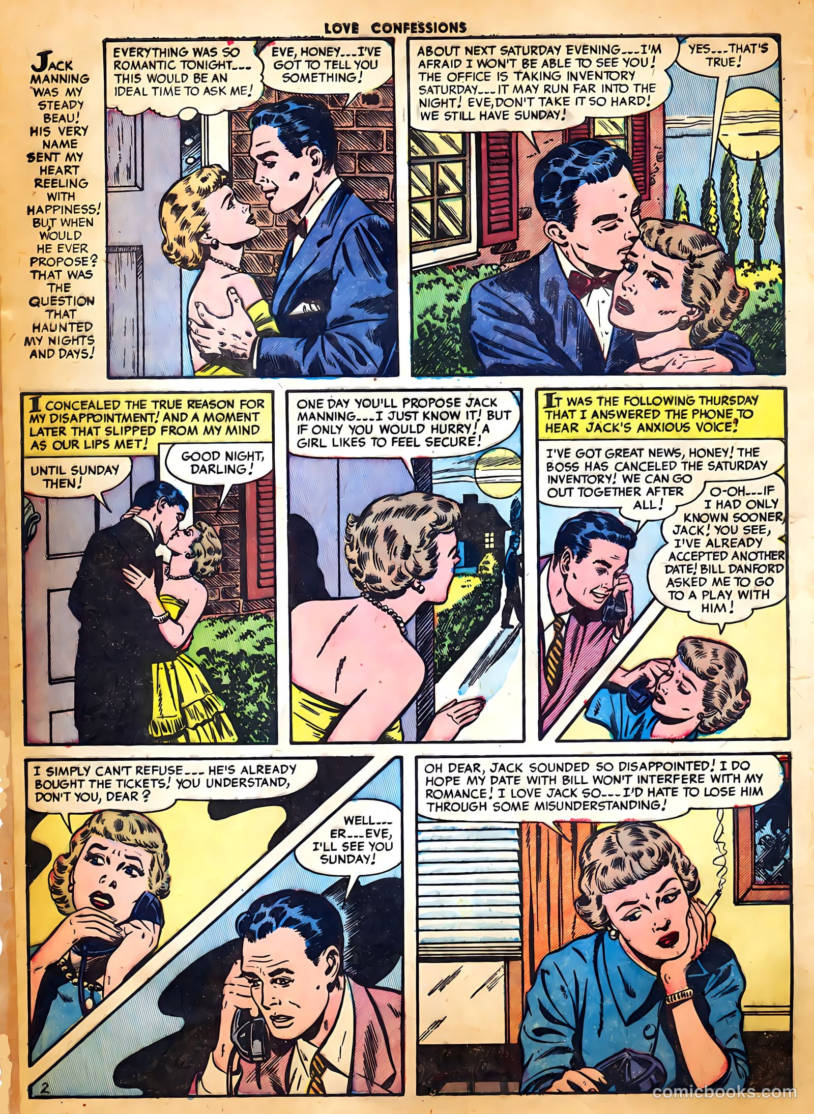 Love Confessions #37 (1954) — page 4 of 36